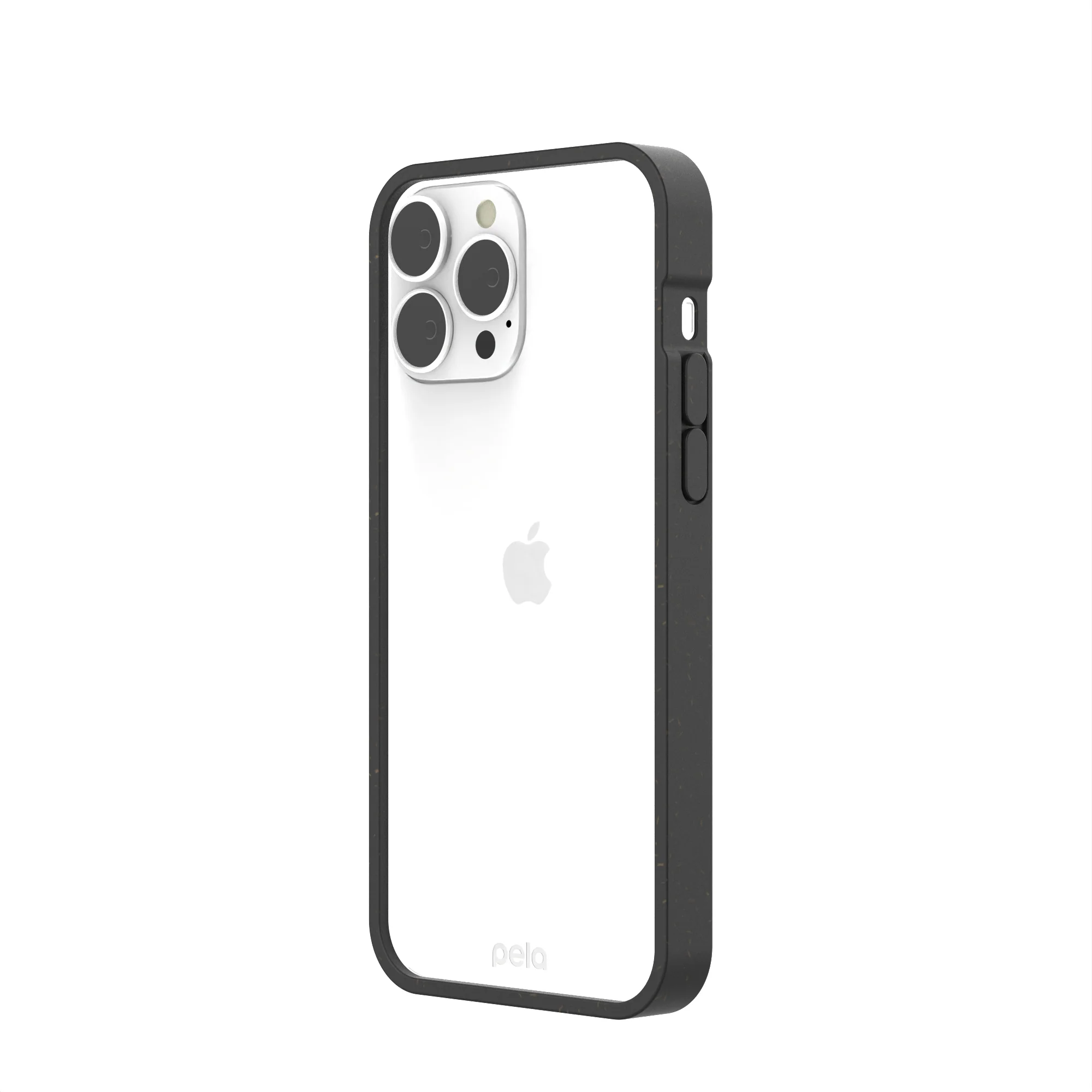 Clear iPhone 13 Pro Max Case with Black Ridge - Image 2