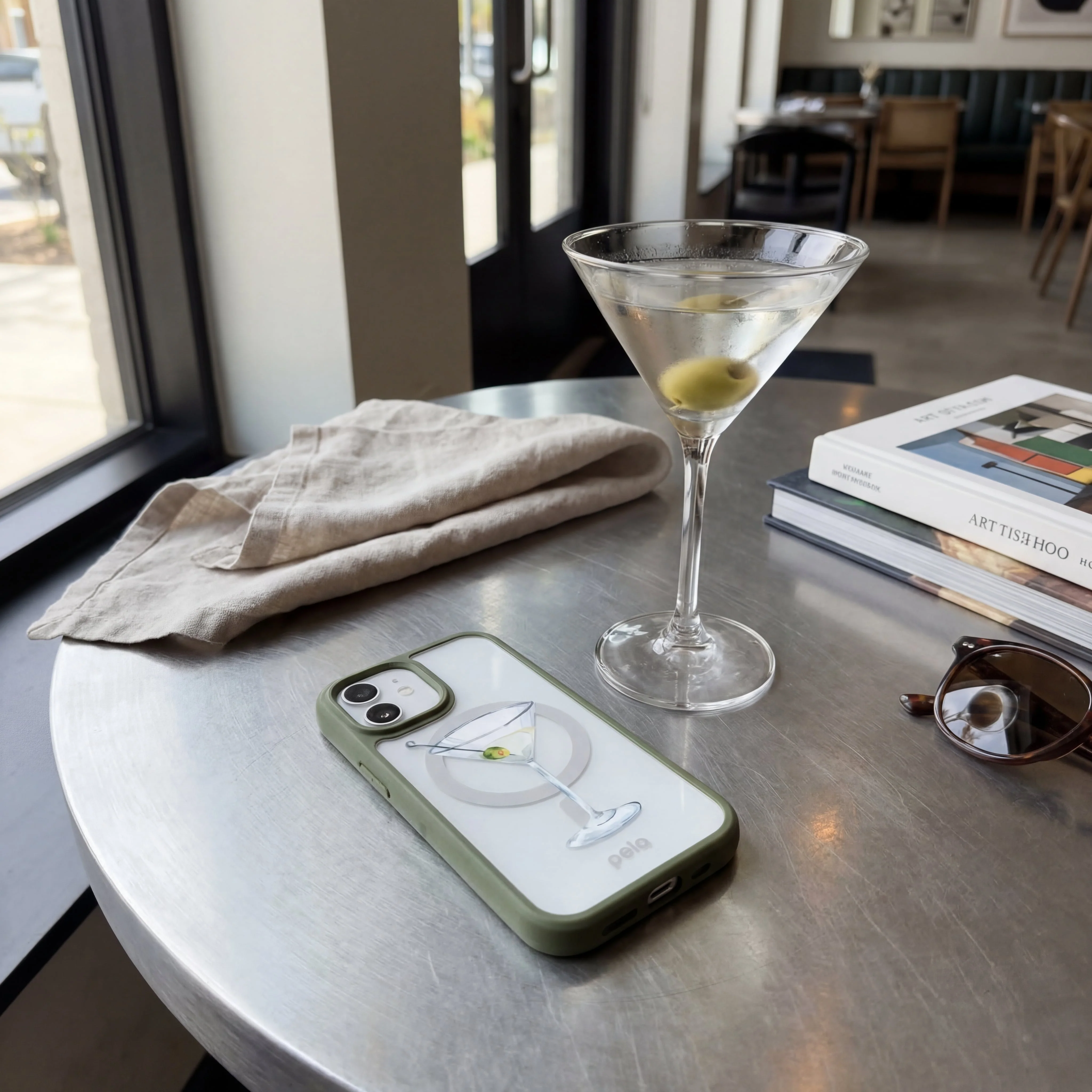 Clear Martini Moment iPhone 17 Case With Forest Floor Ridge (MagSafe included) - Image 2