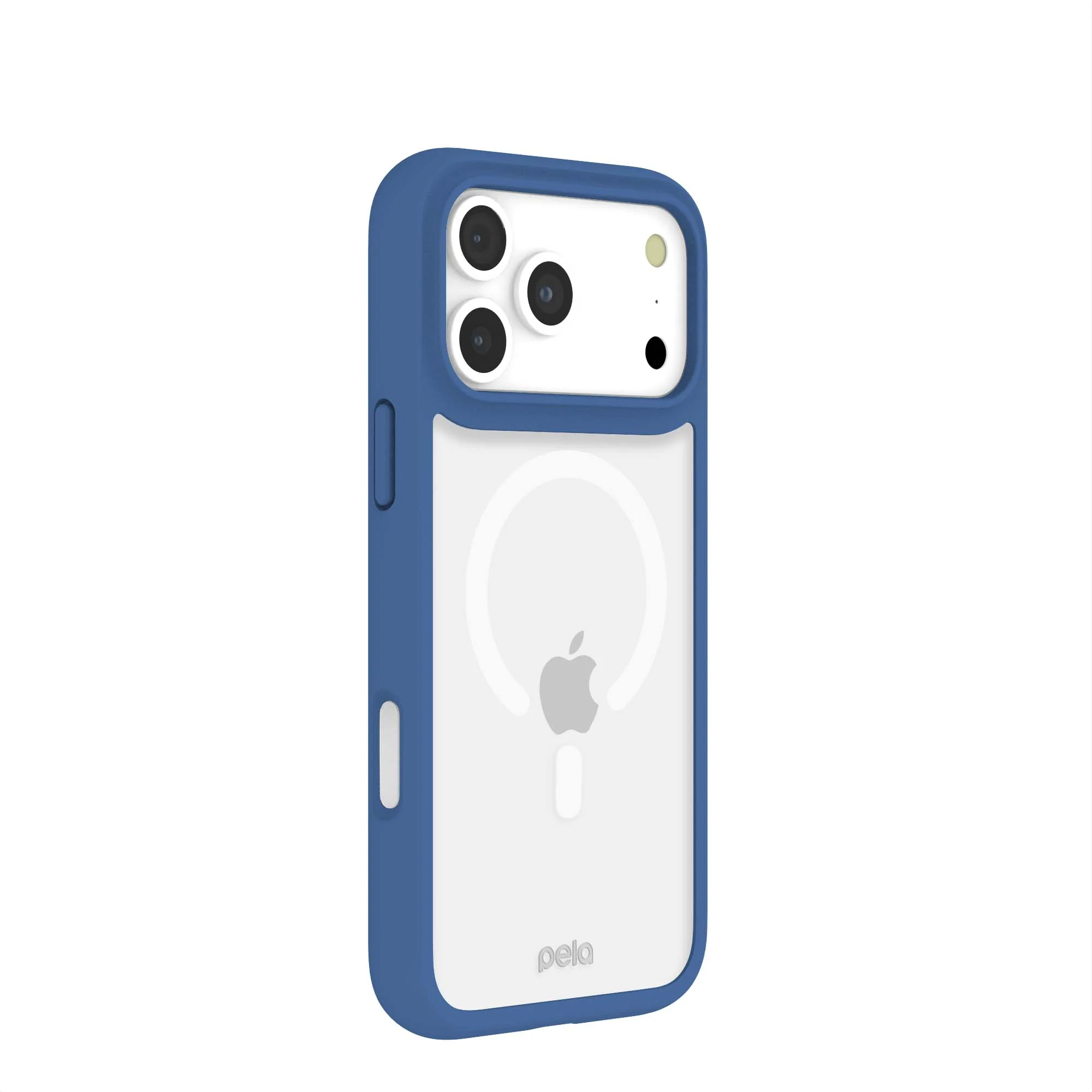 Clear iPhone 17 Pro Max Case with True Blue Ridge (MagSafe Included) - Image 3