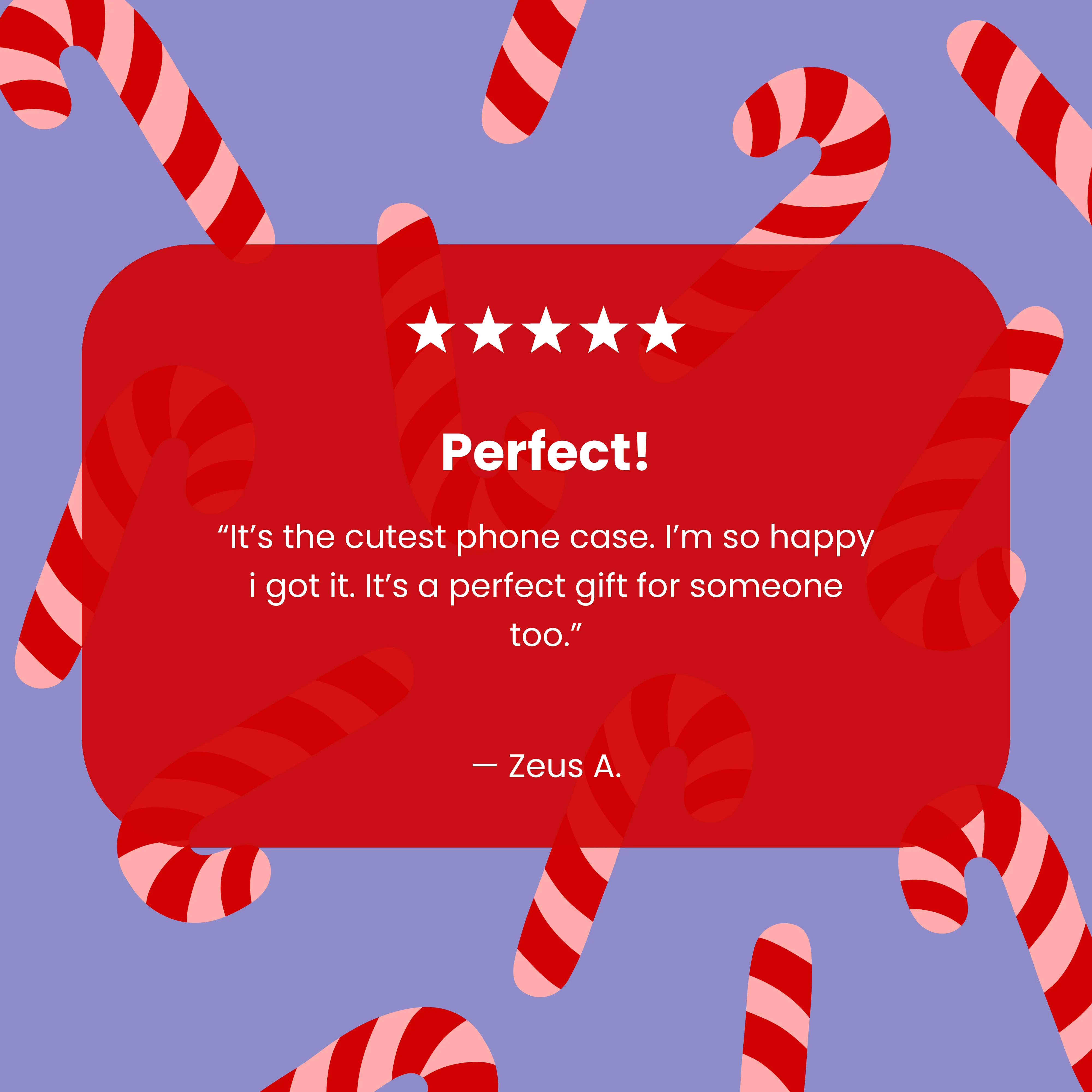 Clear Candy Cane Chaos iPhone 13 Pro Max Case With Lavender Ridge - Image 4
