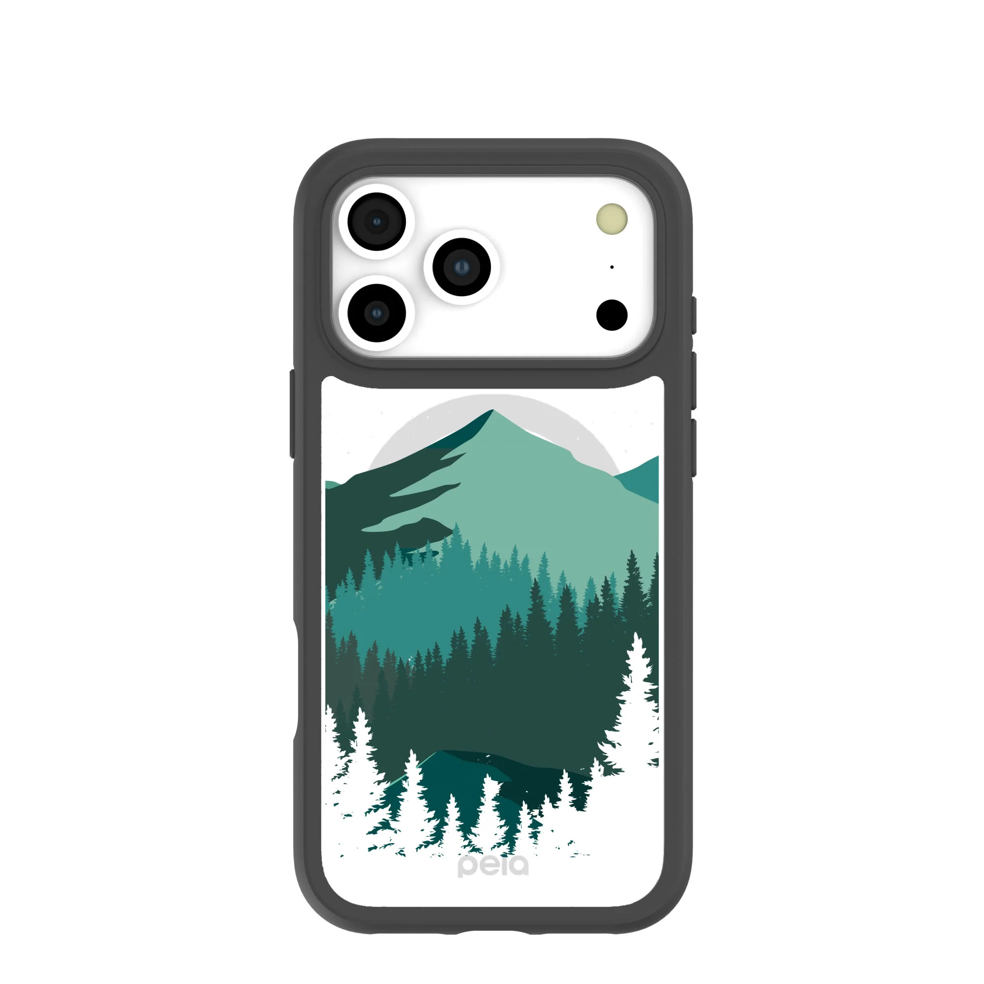 Clear Boreal iPhone 17 Pro Max Case With Noir Ridge (MagSafe included)
