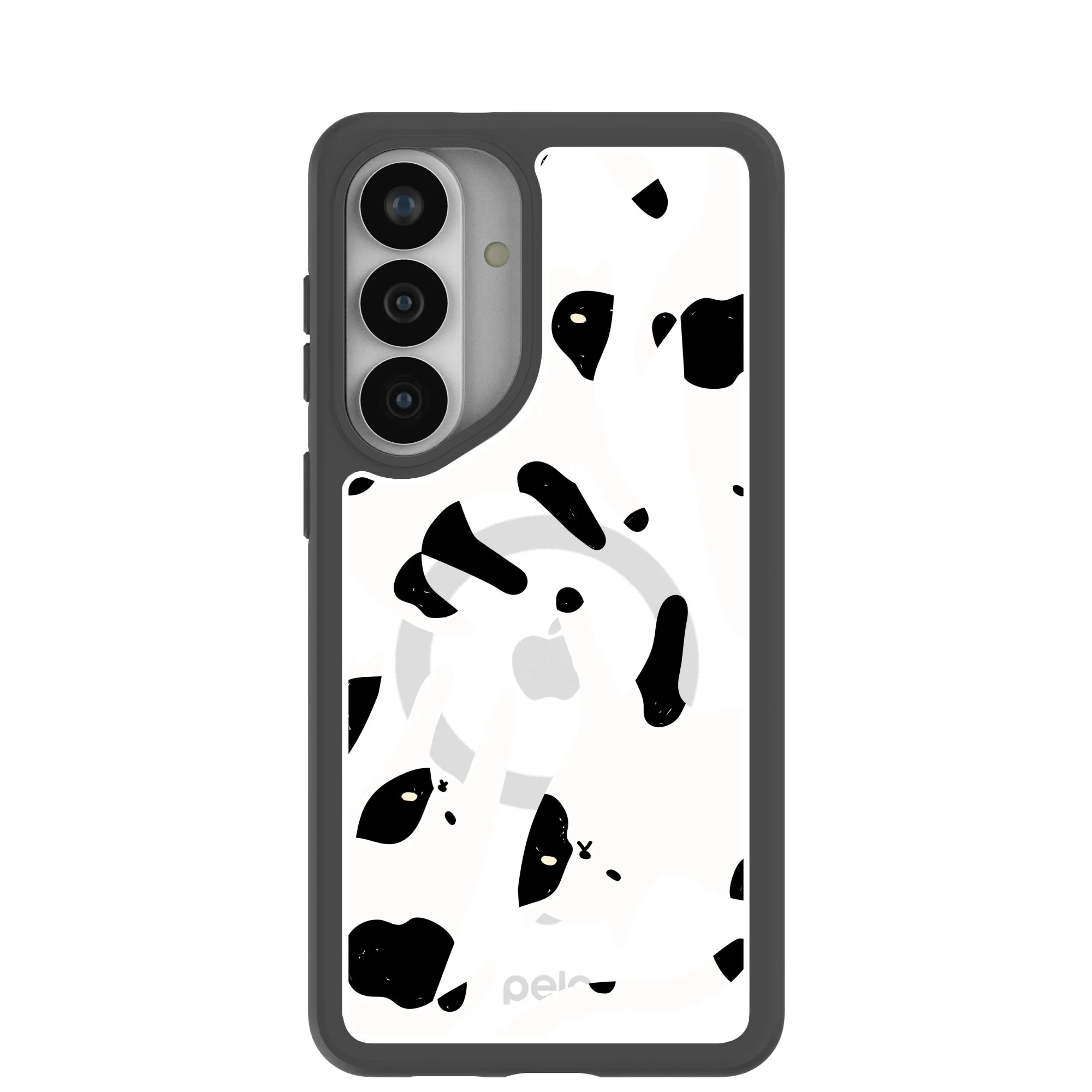 Clear Cat Cow Samsung Galaxy S26+(Plus) Case With Noir Ridge (Magnetic Charging included)