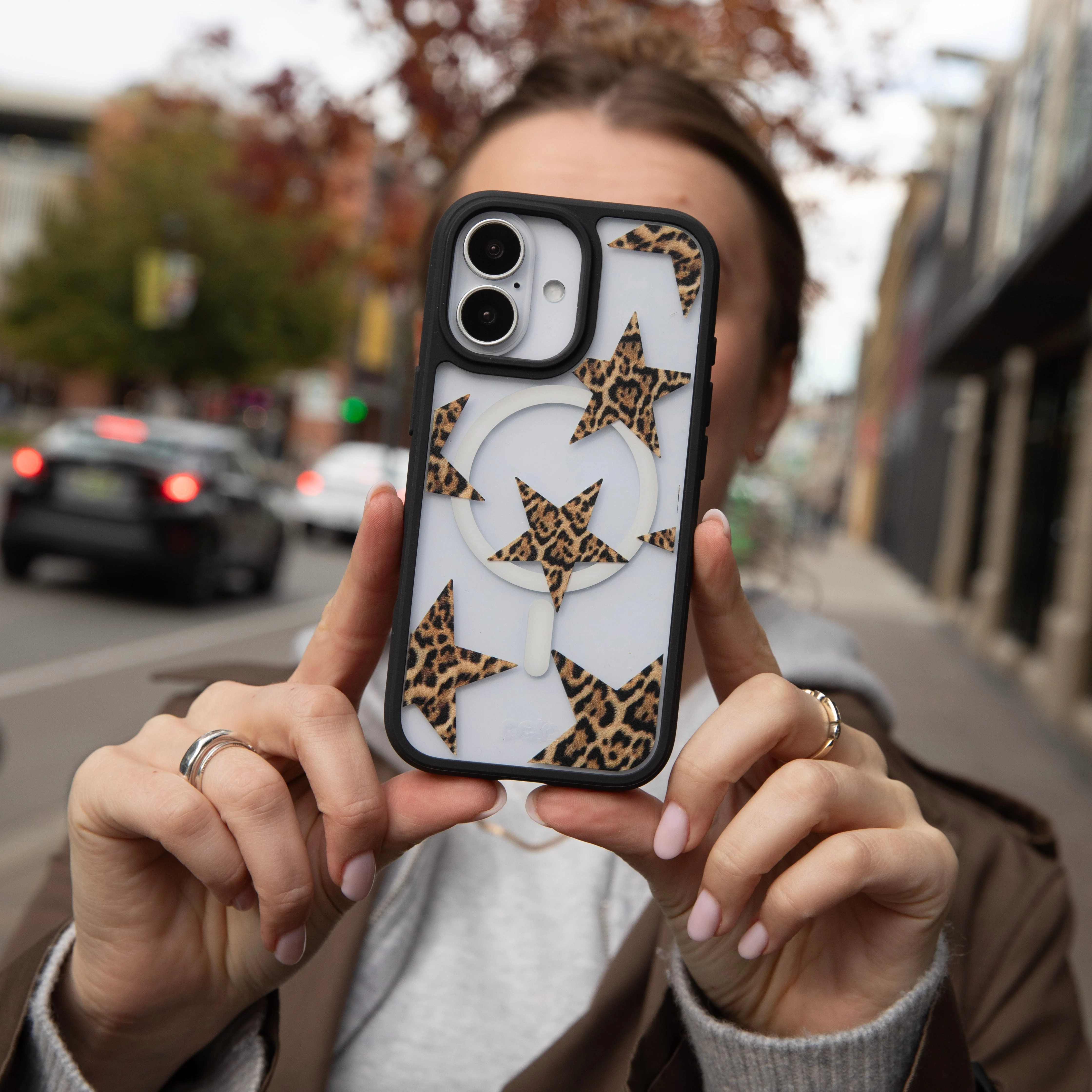 Clear Jaguar Stars iPhone Air Case With Noir Ridge (MagSafe included) - Image 2