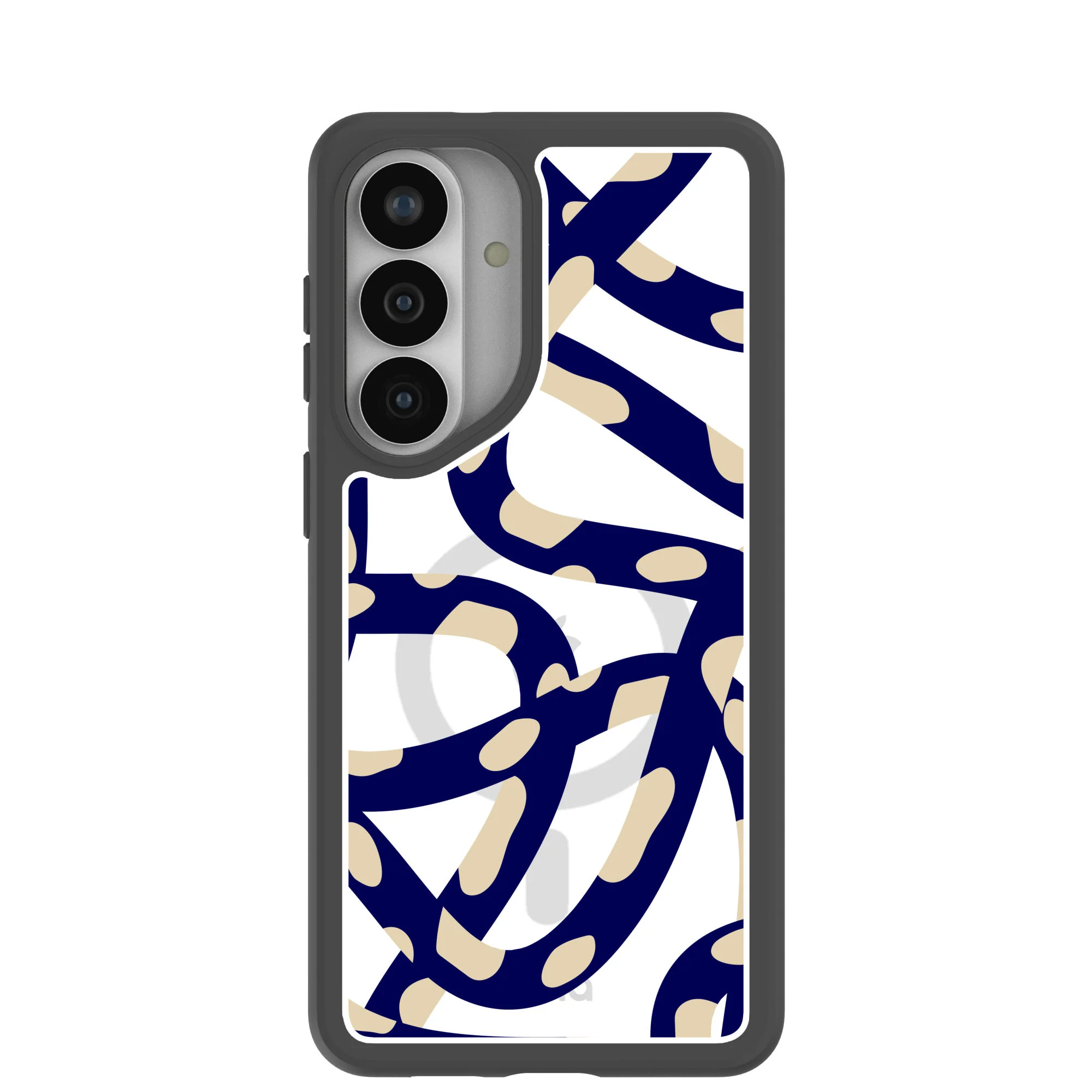 Clear Noodles Samsung Galaxy S26+(Plus) Case With Noir Ridge (Magnetic Charging included)
