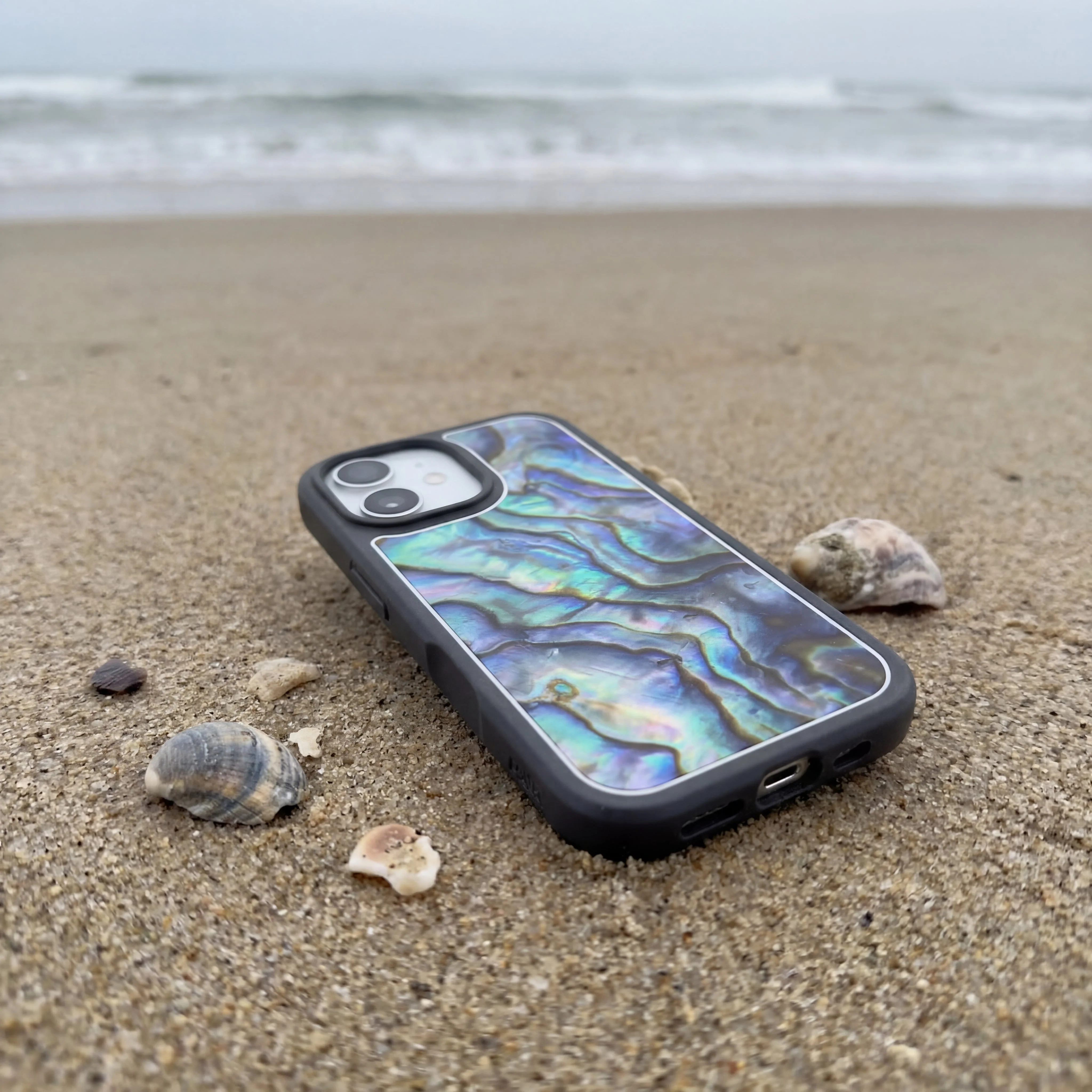 Clear Opal Tide iPhone 17 Pro Max Case With Noir Ridge (MagSafe included) - Image 2