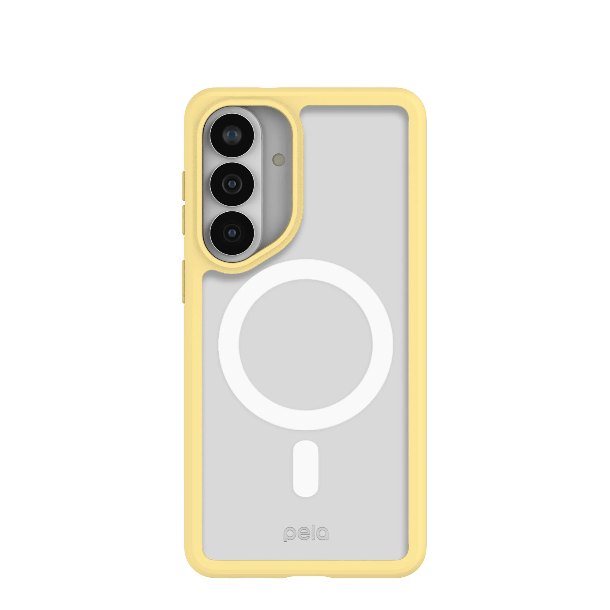 Clear Samsung Galaxy S26+(Plus) Case with Sunbeam Ridge (Magnetic Charging Included)