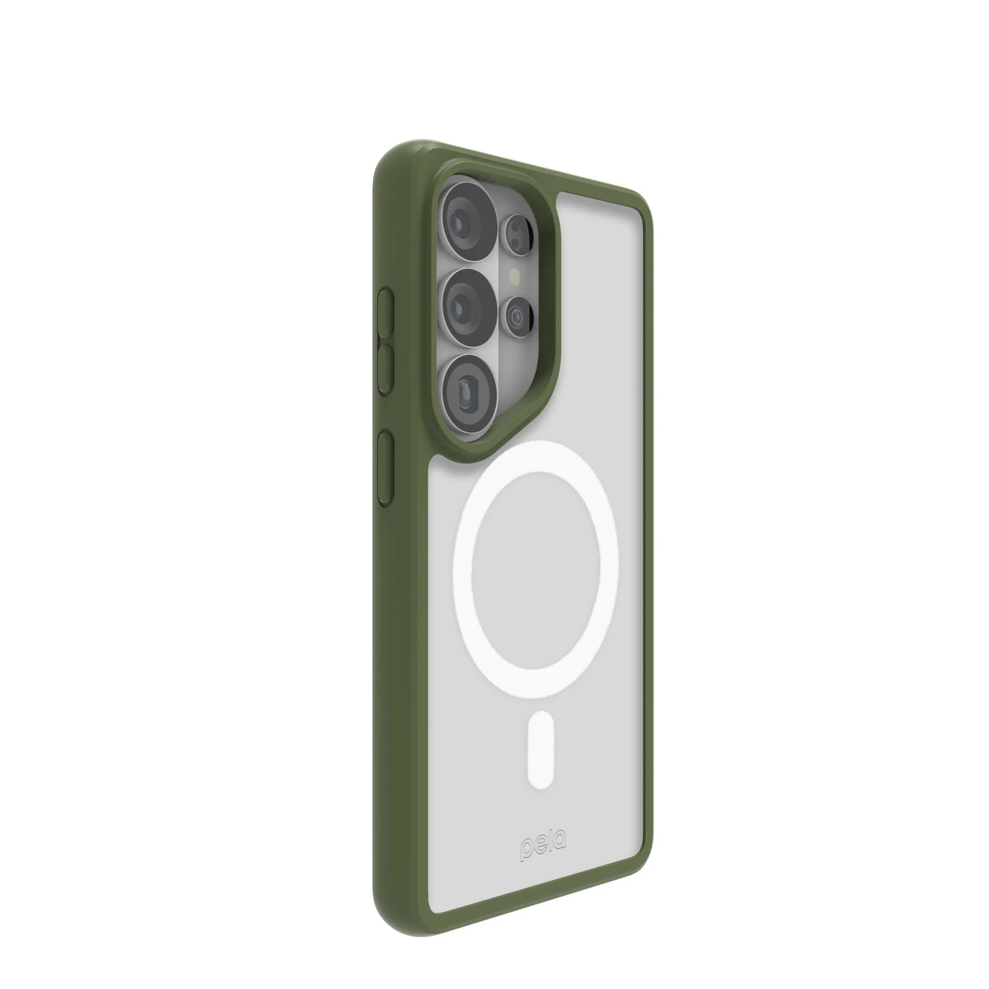 Clear Samsung Galaxy S26 Ultra Case with Forest Floor Ridge (Magnetic Charging Included) - Image 4