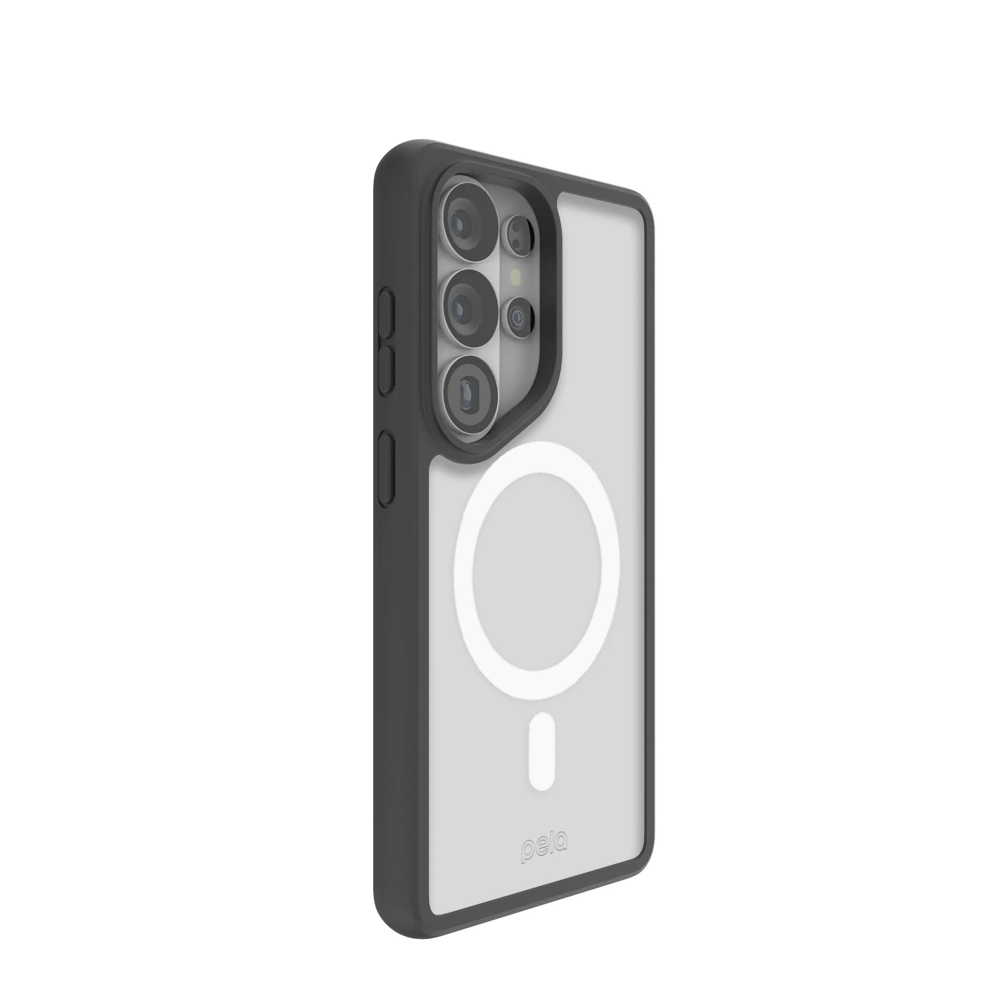 Clear Samsung Galaxy S26 Ultra Case with Noir Ridge (Magnetic Charging Included) - Image 4