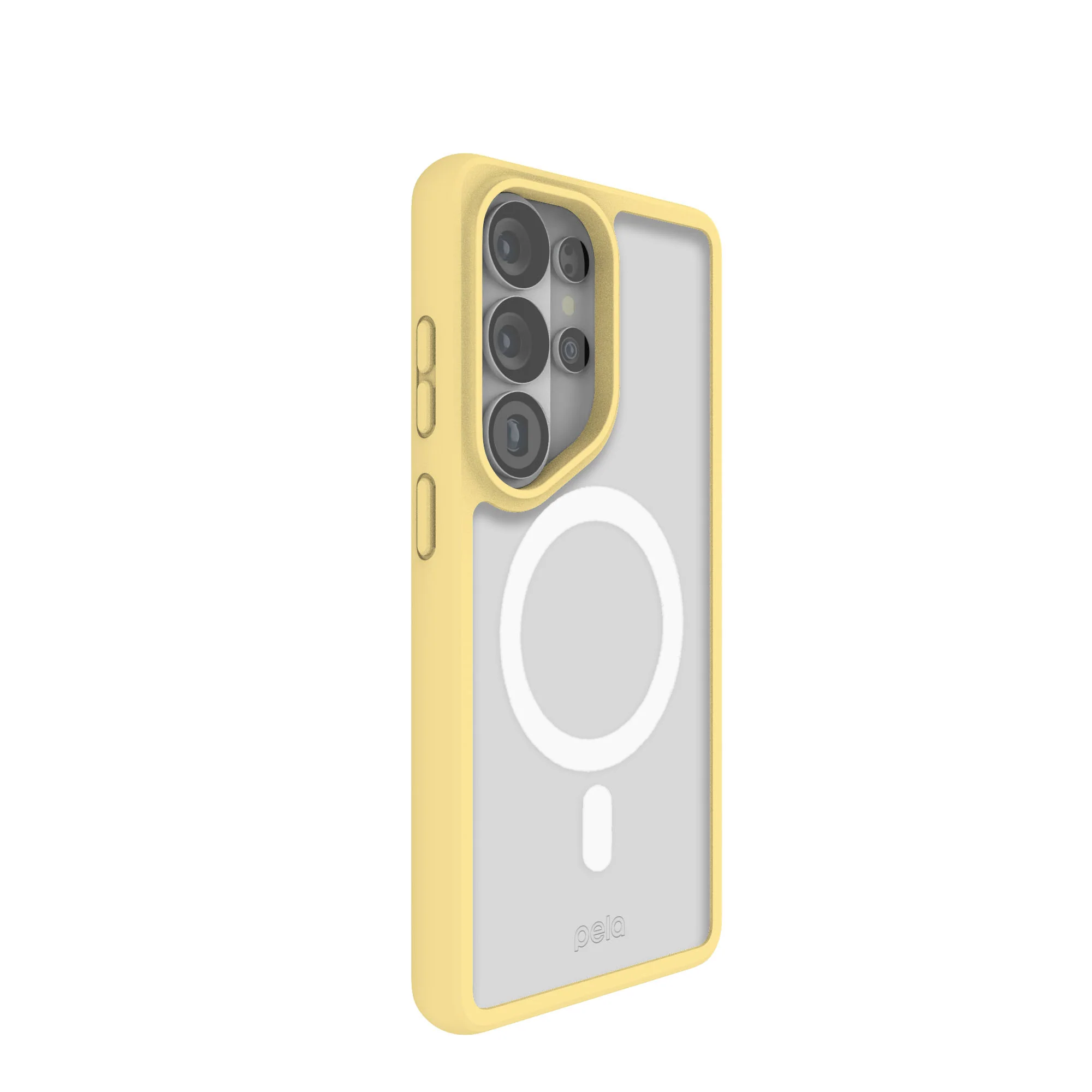 Clear Samsung Galaxy S26 Ultra Case with Sunbeam Ridge (Magnetic Charging Included) - Image 4
