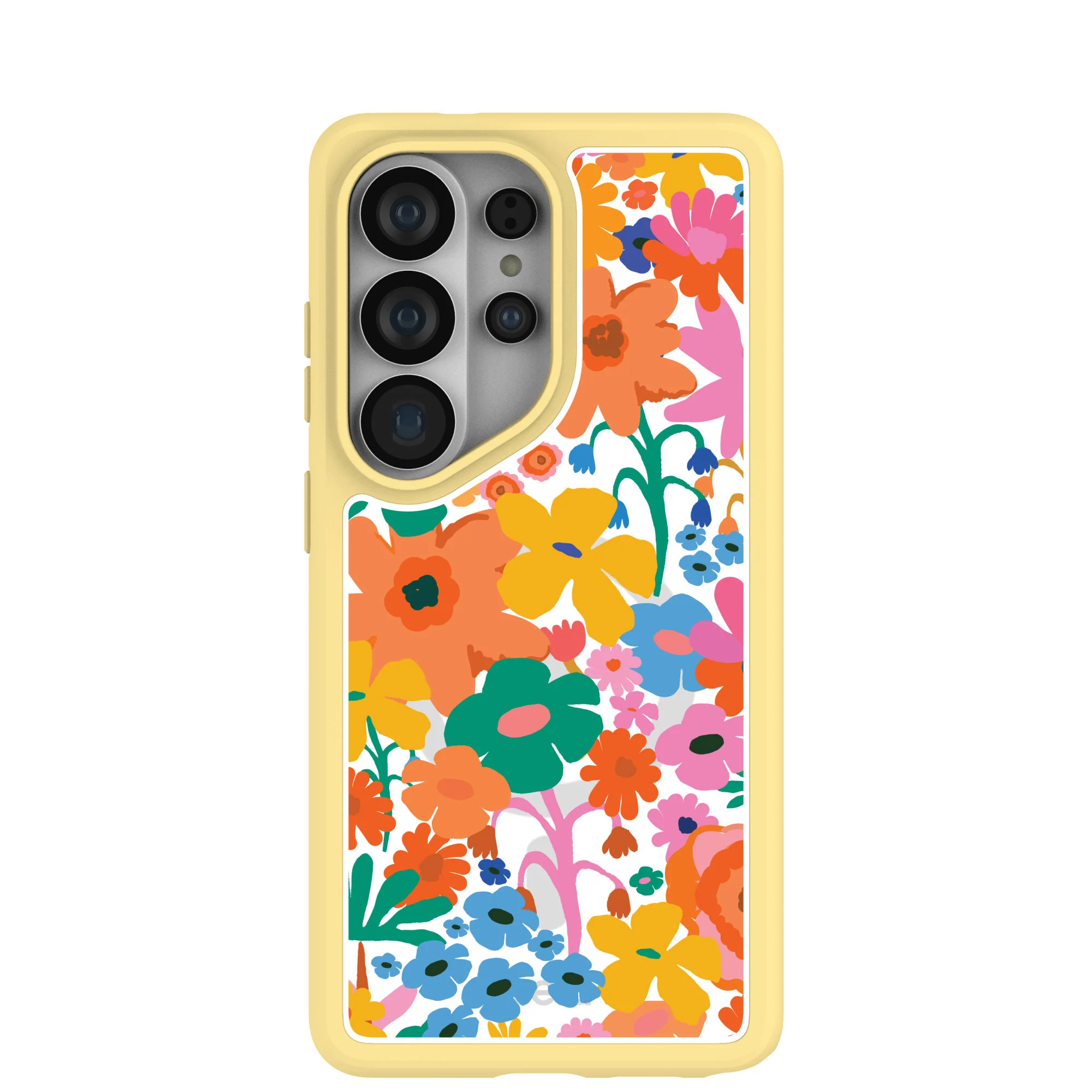 Clear Bright Spring Samsung Galaxy S26 Ultra Case With Sunbeam Ridge (Magnetic Charging included)