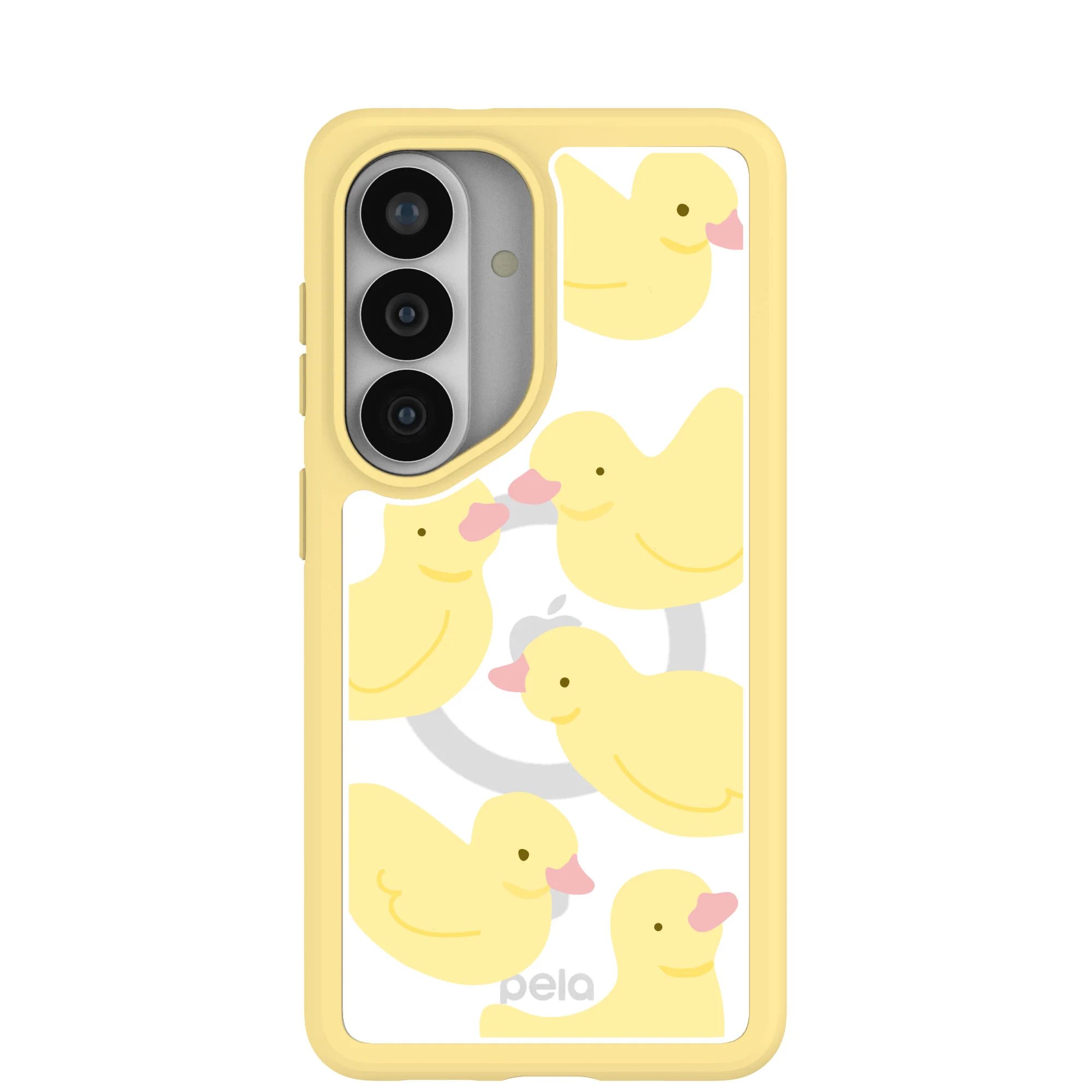 Clear Ducks Samsung Galaxy S26 Case With Sunbeam Ridge (Magnetic Charging included)