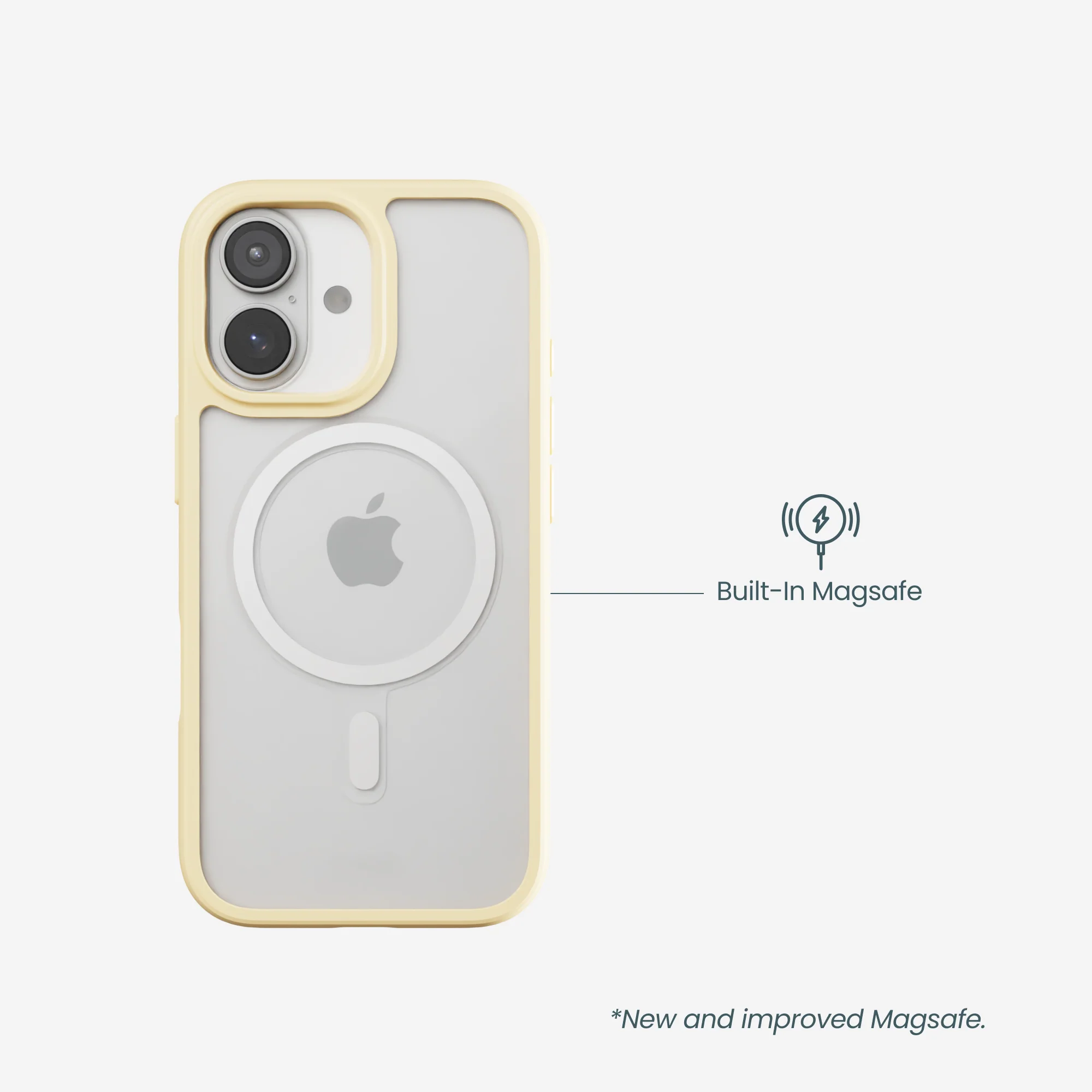 Clear Lemon Drop iPhone 17 Case With Sunbeam Ridge (MagSafe included) - Image 8