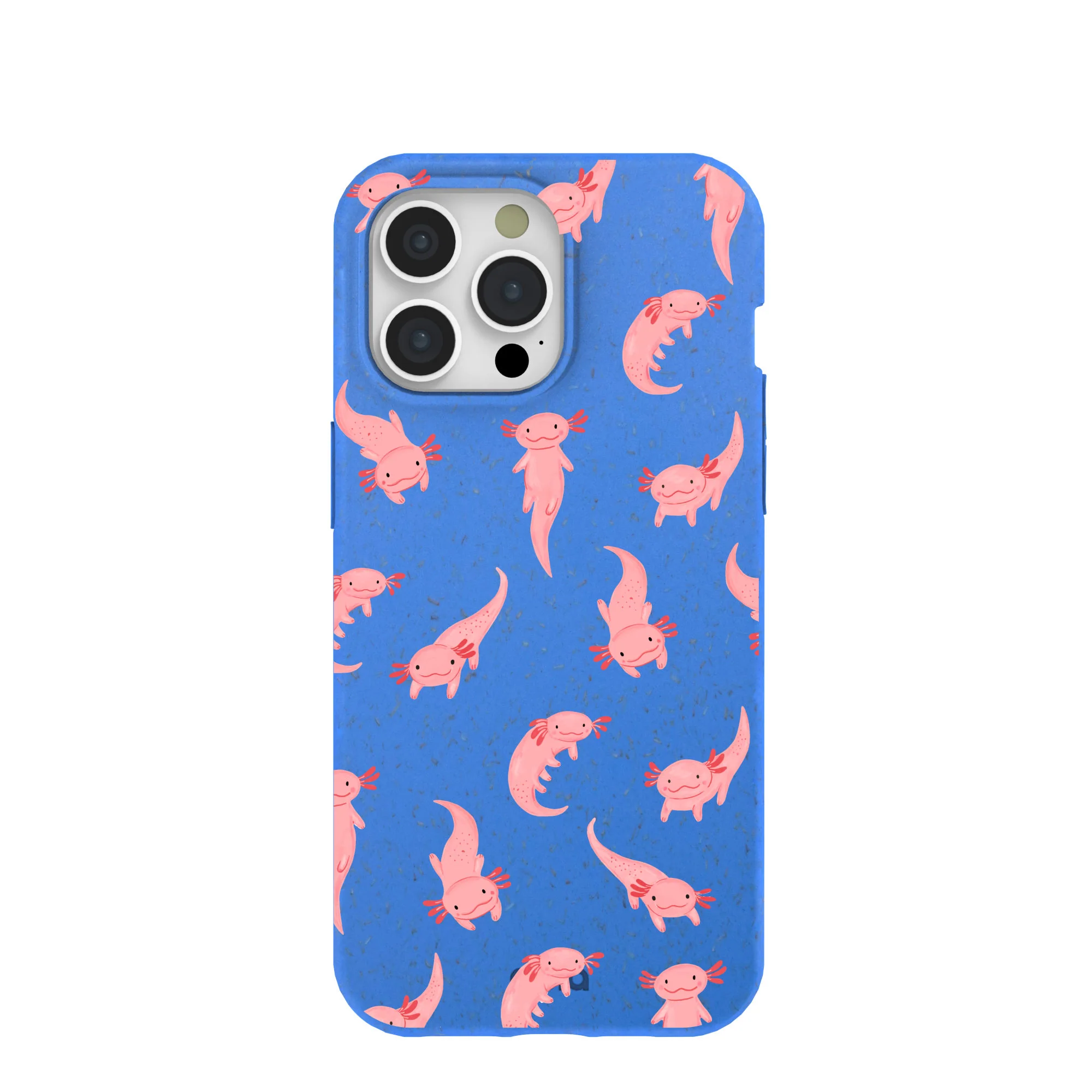 Electric Blue Axolotls iPhone 15 Pro Max Case