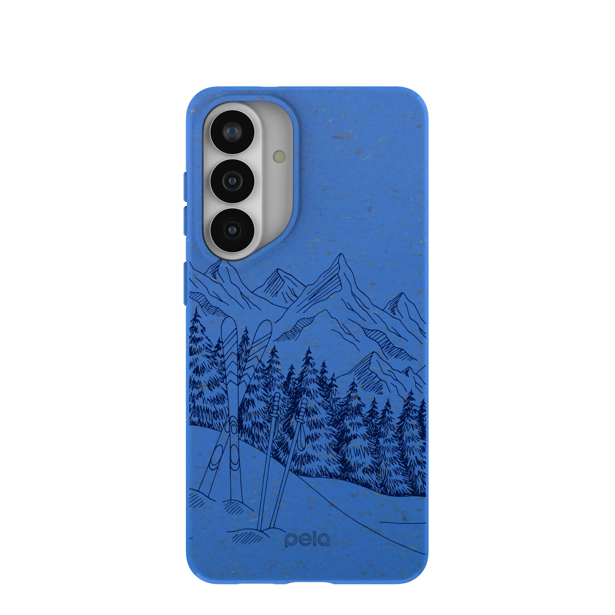 Electric Blue Backcountry Ski Samsung Galaxy S26+(Plus) Case