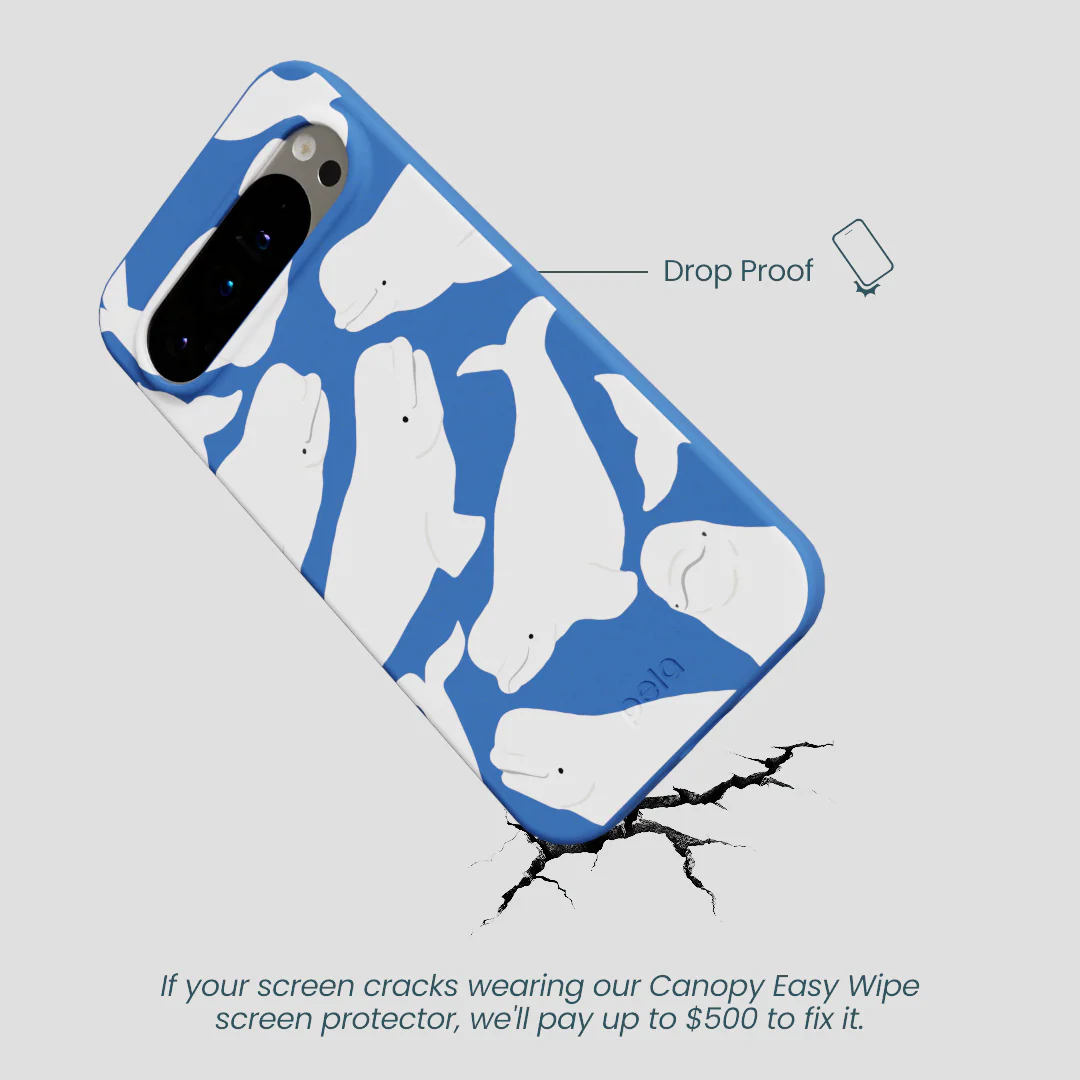 Electric Blue Belugas Google Pixel 9 Pro XL Case - Image 5