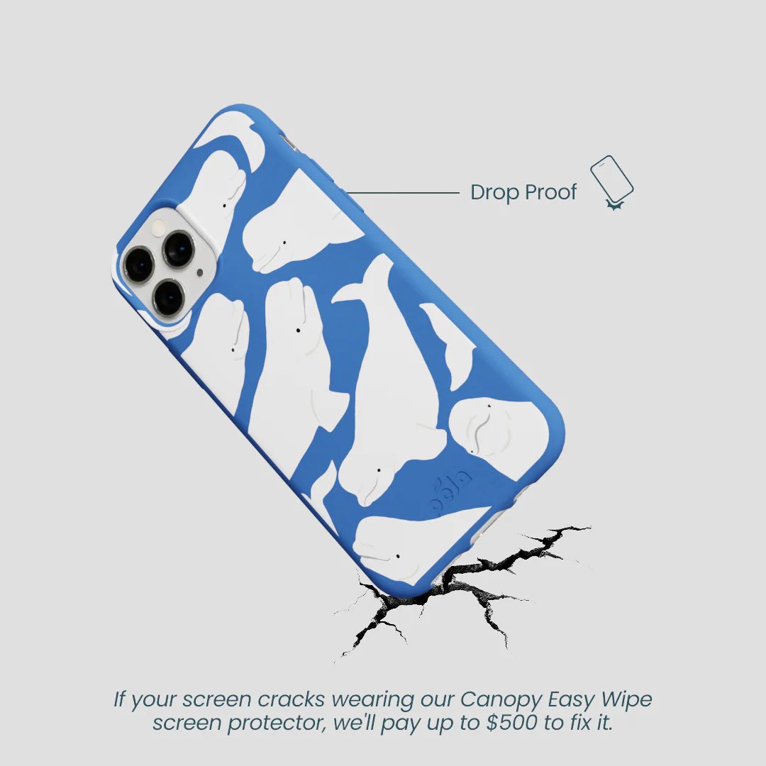 Electric Blue Belugas iPhone 11 Pro Case - Image 5