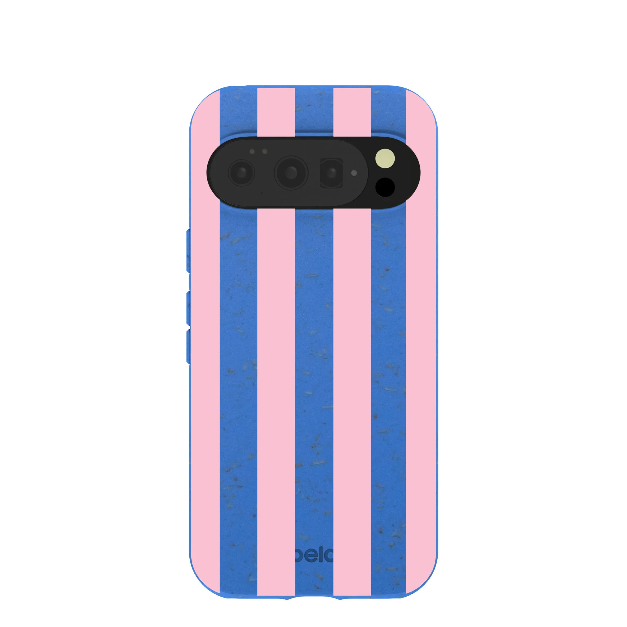 Electric Blue Big Pop Pink Stripes Google Pixel 10/10 Pro Case