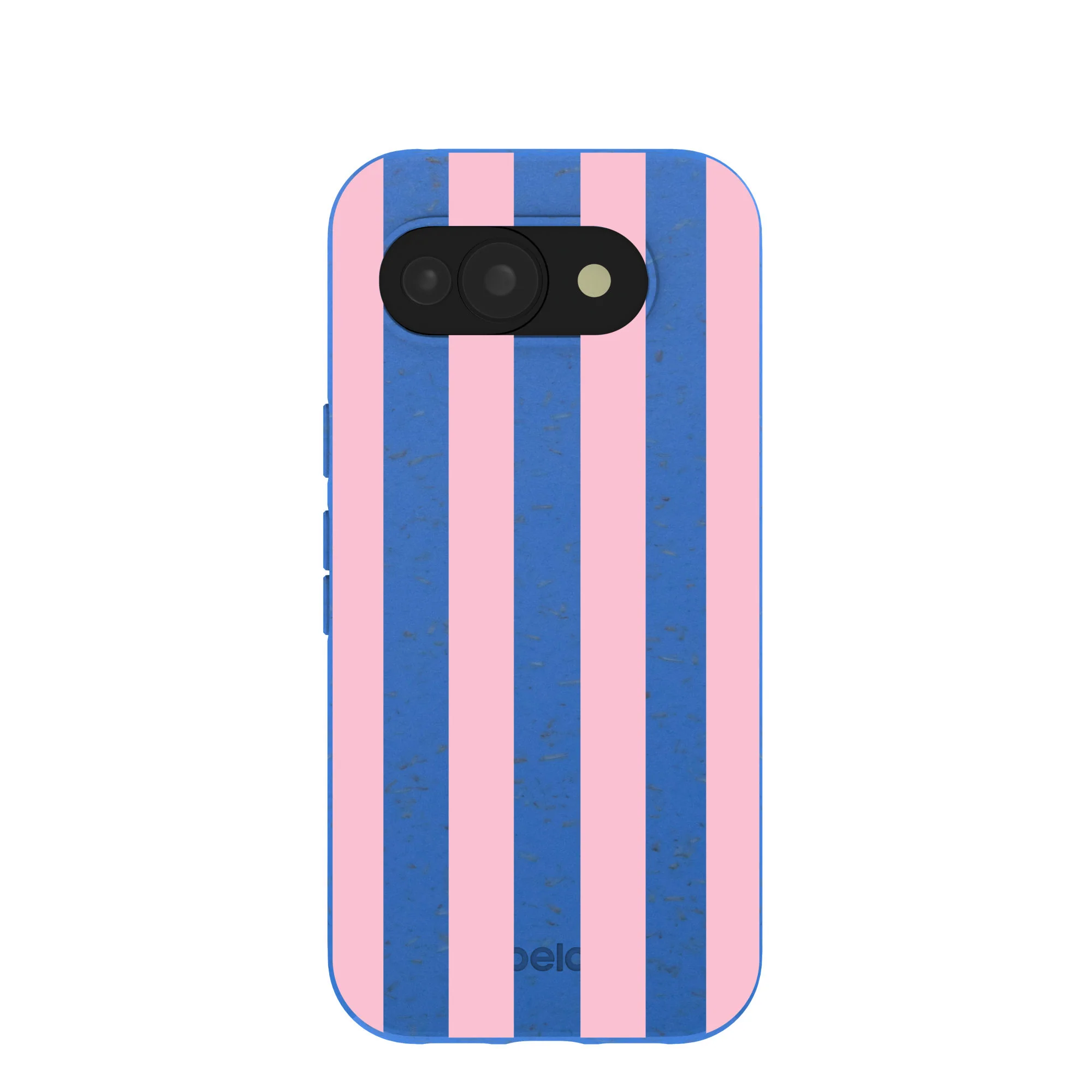 Electric Blue Big Pop Pink Stripes Google Pixel 10a Case