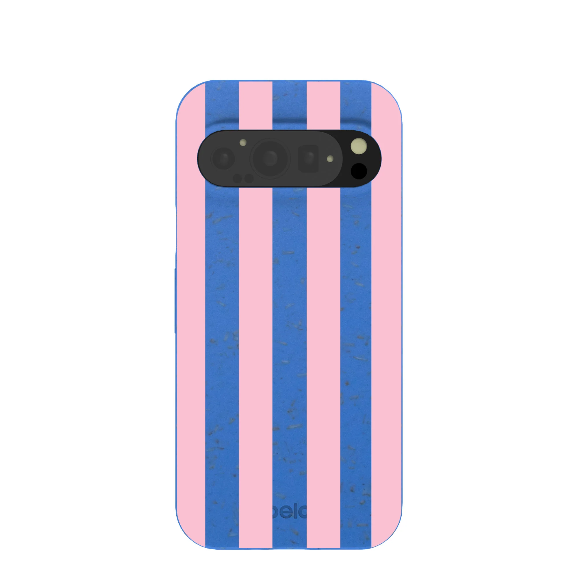 Electric Blue Big Pop Pink Stripes Google Pixel 9/9 Pro Case