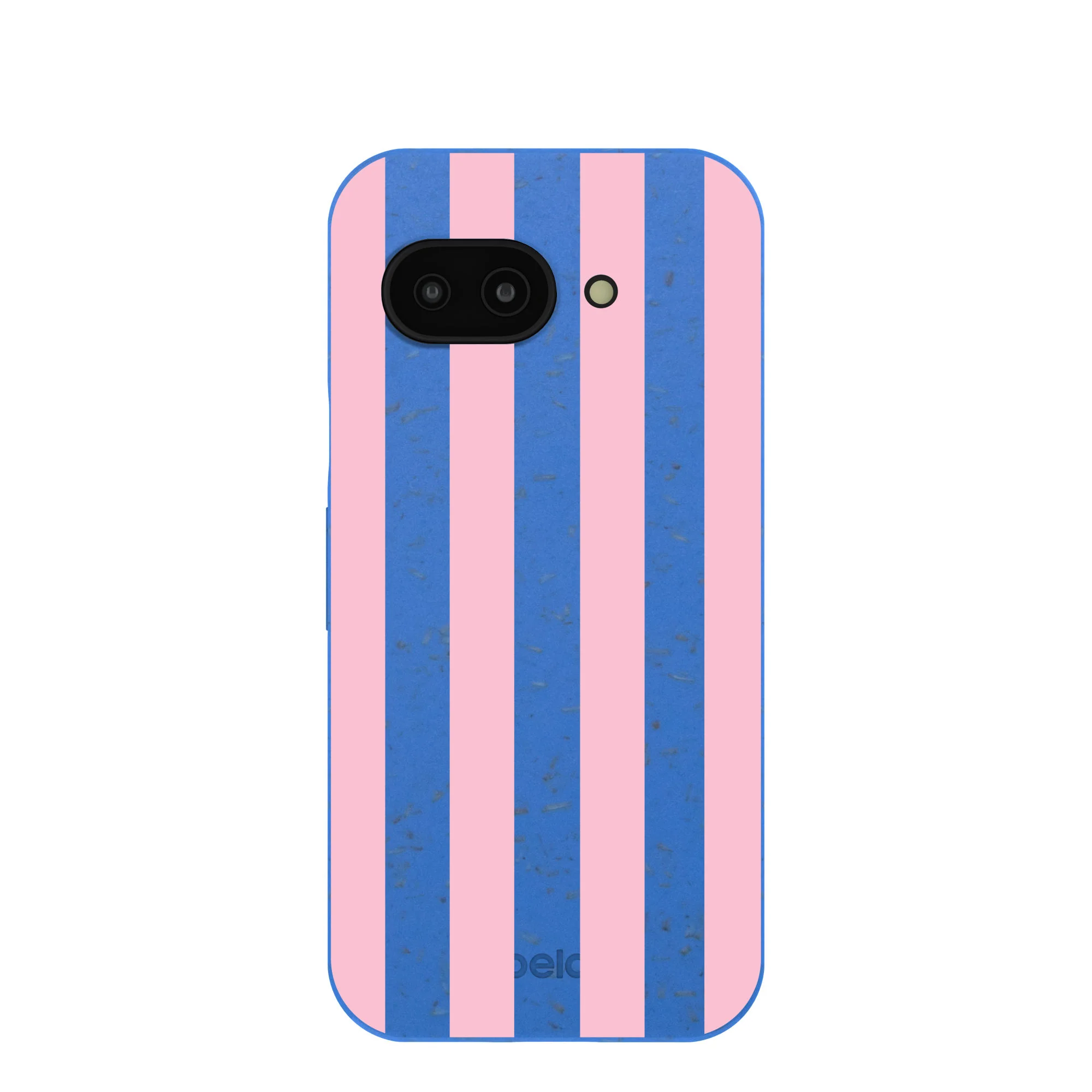 Electric Blue Big Pop Pink Stripes Google Pixel 9a Case