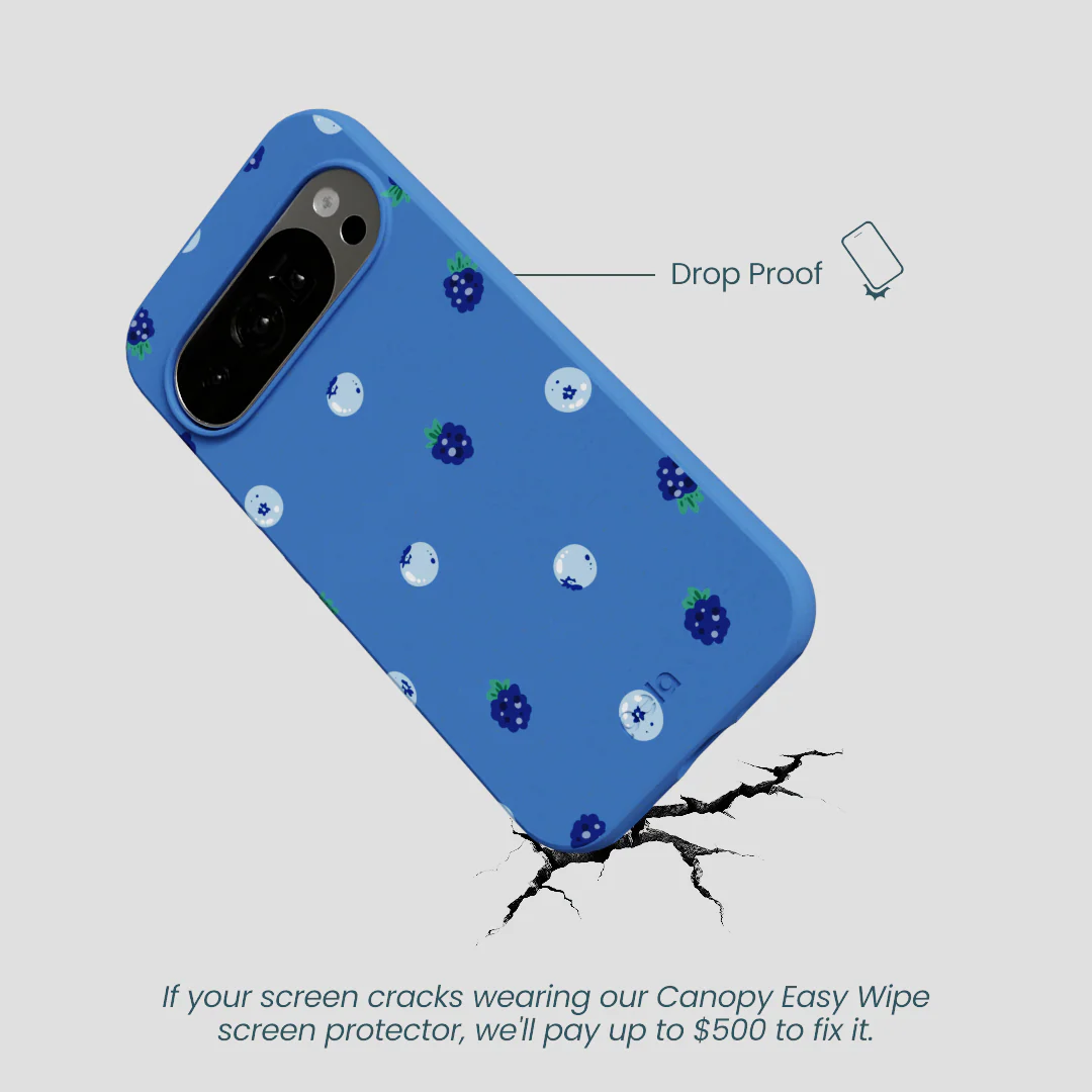 Electric Blue Black and Blue Google Pixel 10/10 Pro Case - Image 5