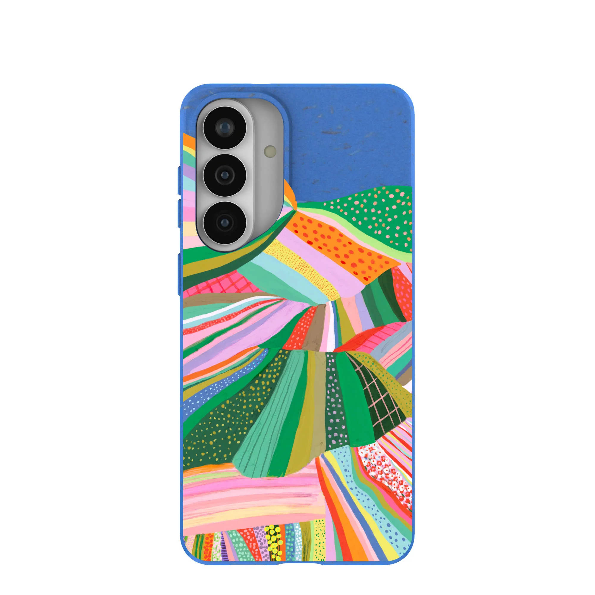 Electric Blue Bloomstatic Samsung Galaxy S26+(Plus) Case