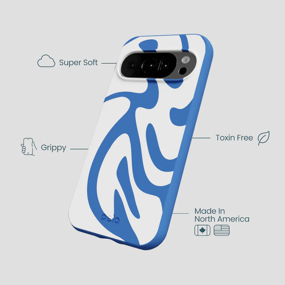 Electric Blue Blue Crush Google Pixel 10/10 Pro Case - Image 4