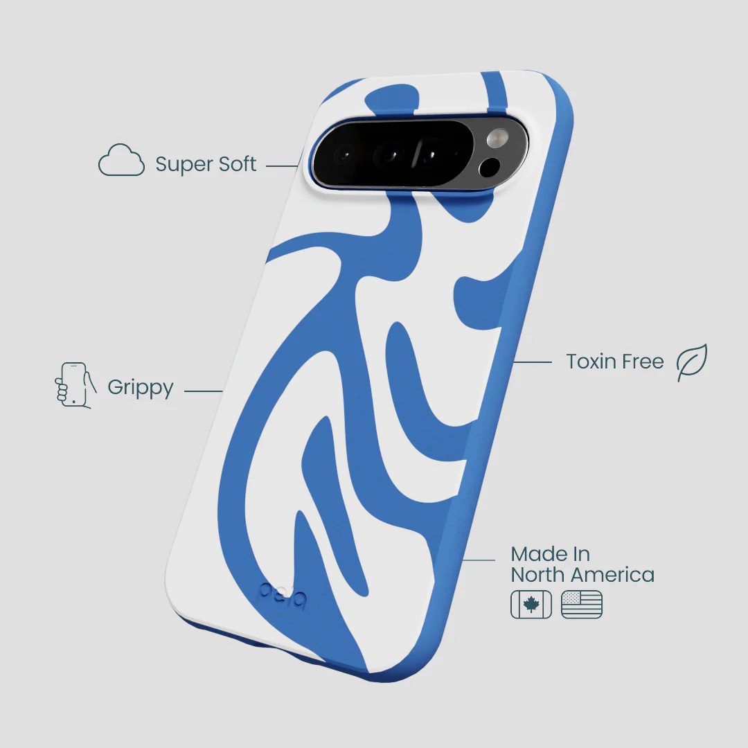 Electric Blue Blue Crush Google Pixel 10 Pro XL Case - Image 4