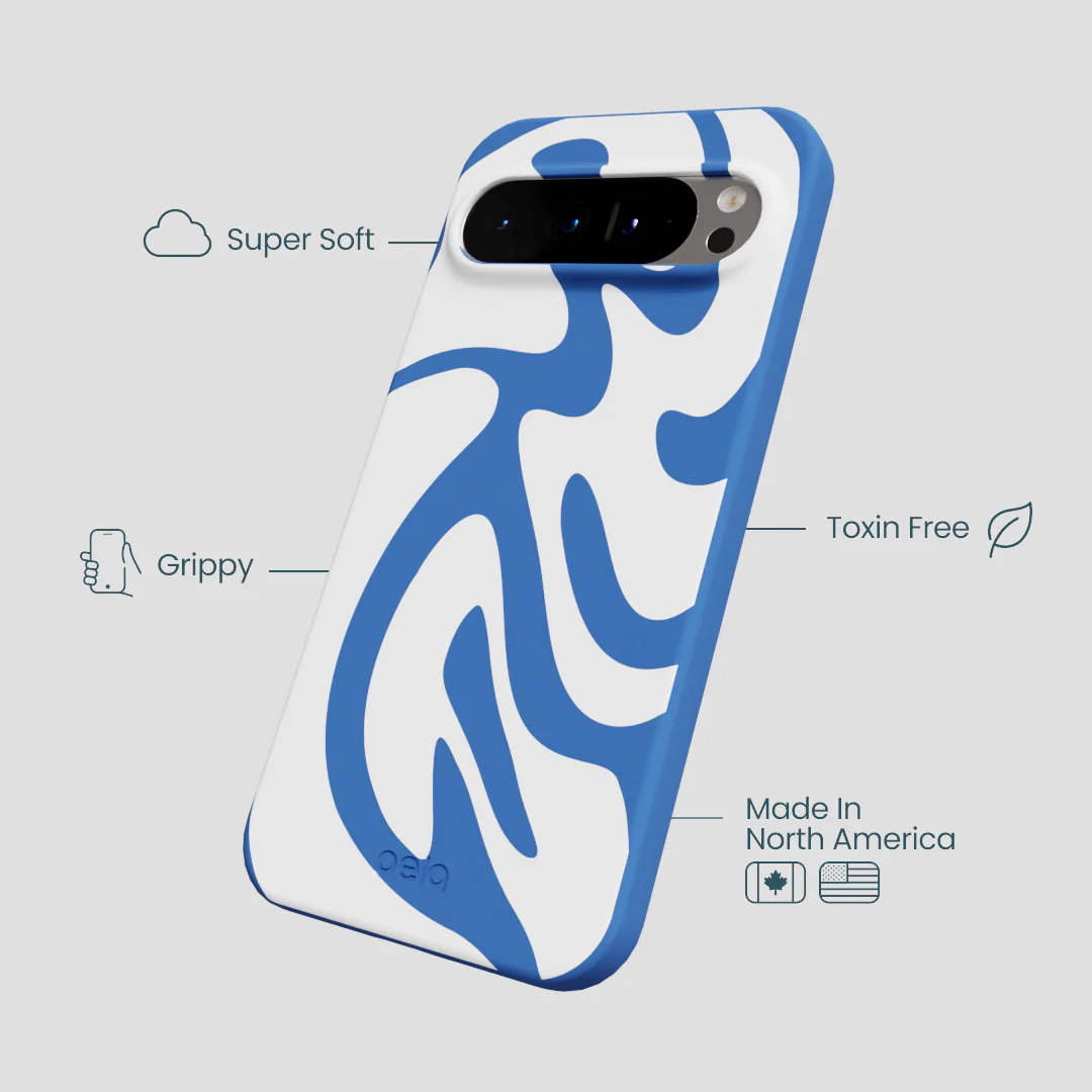 Electric Blue Blue Crush Google Pixel 9 Pro XL Case - Image 4