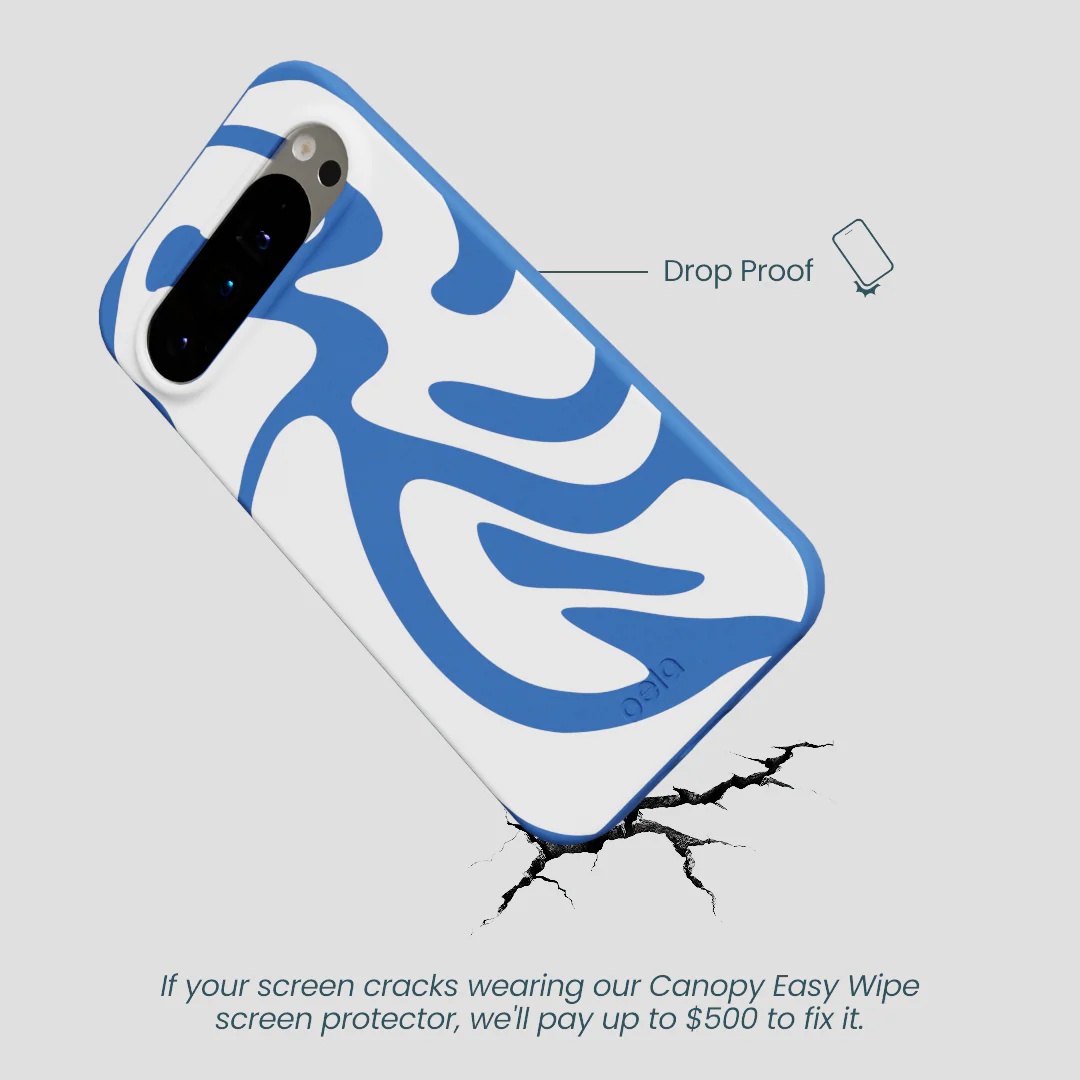 Electric Blue Blue Crush Google Pixel 9 Pro XL Case - Image 5