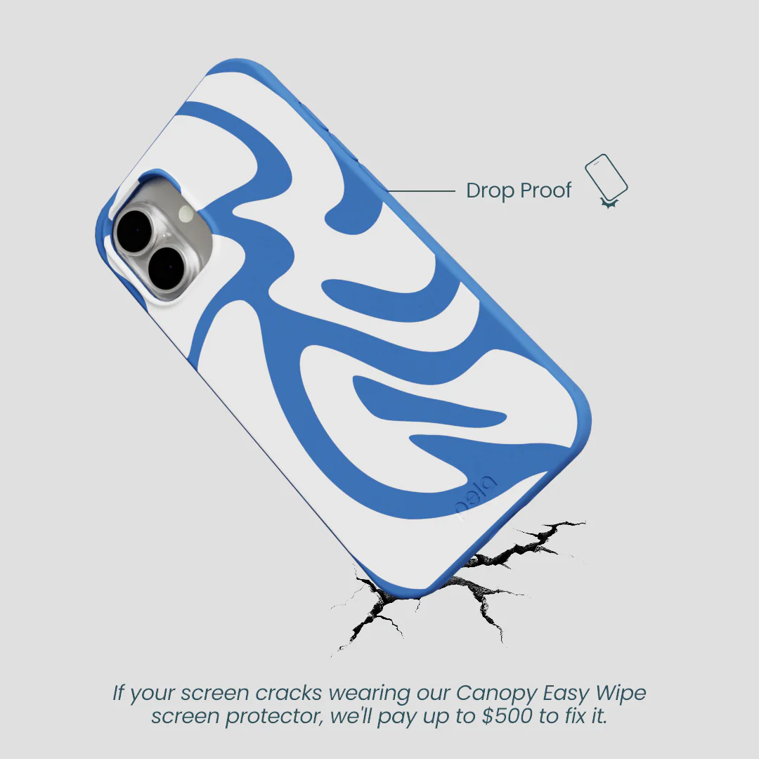 Electric Blue Blue Crush iPhone 16 Plus Case - Image 5