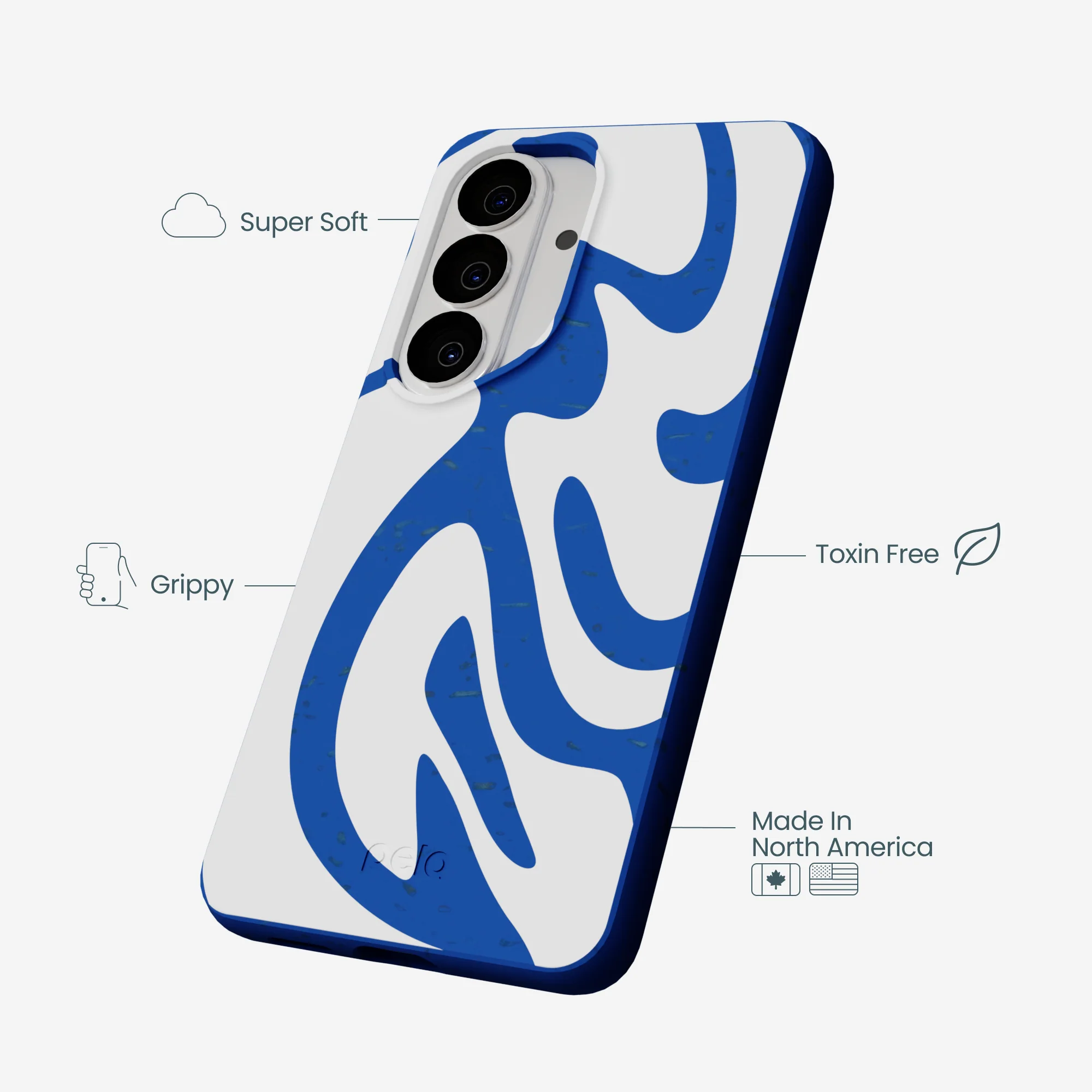 Electric Blue Blue Crush Samsung Galaxy S26 Case - Image 4
