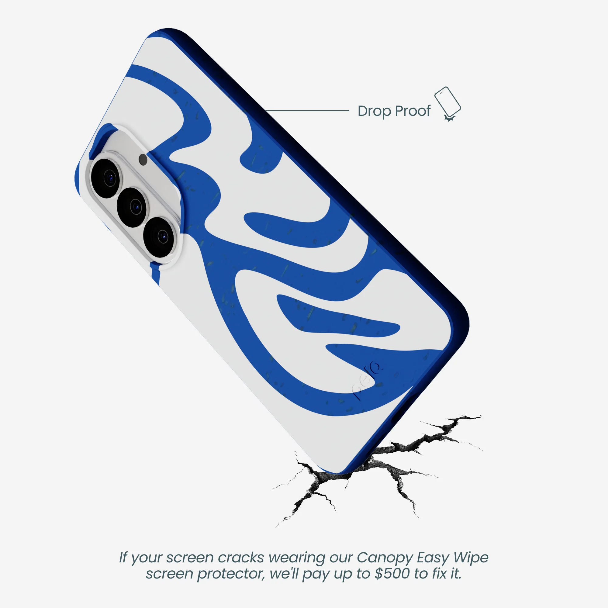 Electric Blue Blue Crush Samsung Galaxy S26 Case - Image 5