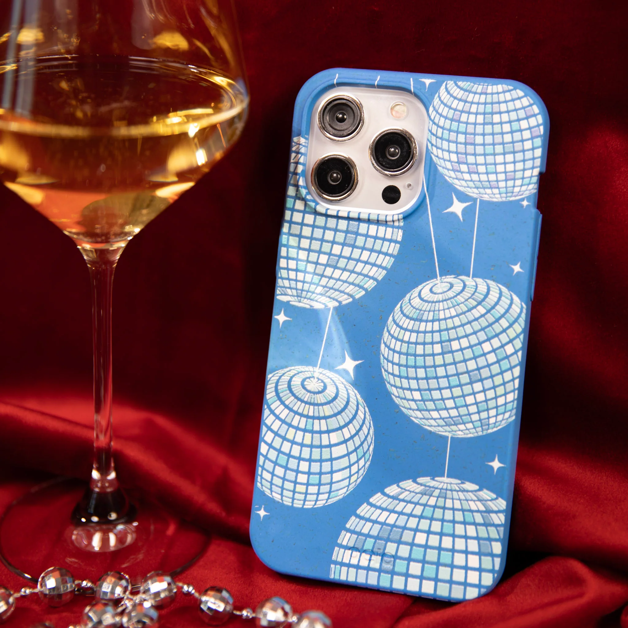 Electric Blue Blue Groove Google Pixel 9a Case - Image 2