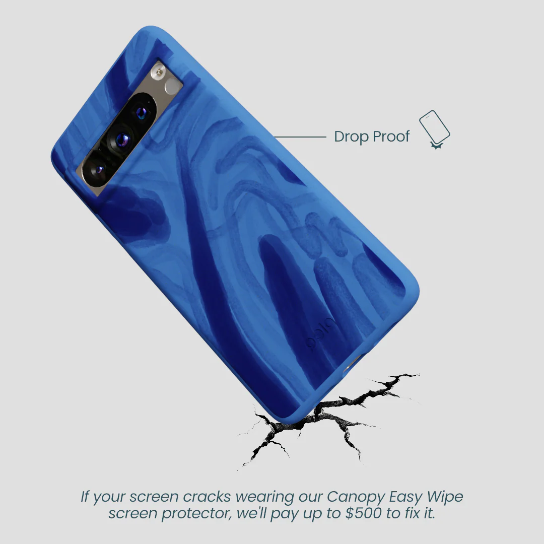 Electric Blue Blue Study Google Pixel 8 Pro Case - Image 5