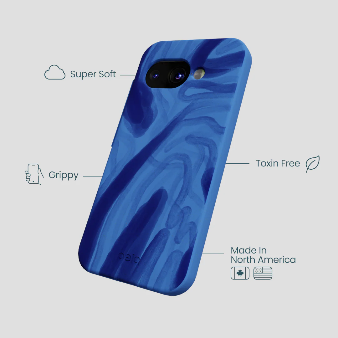 Electric Blue Blue Study Google Pixel 9a Case - Image 4