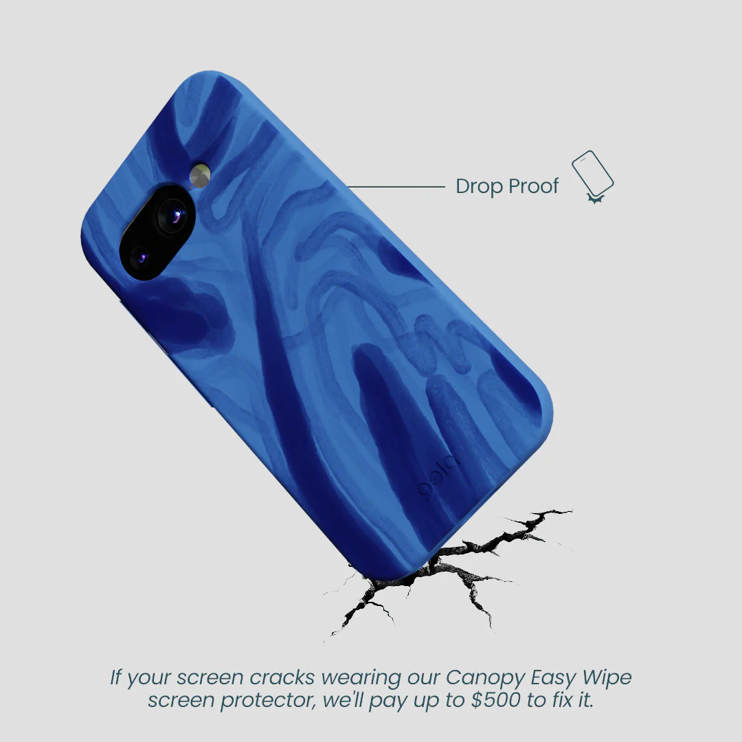 Electric Blue Blue Study Google Pixel 9a Case - Image 5