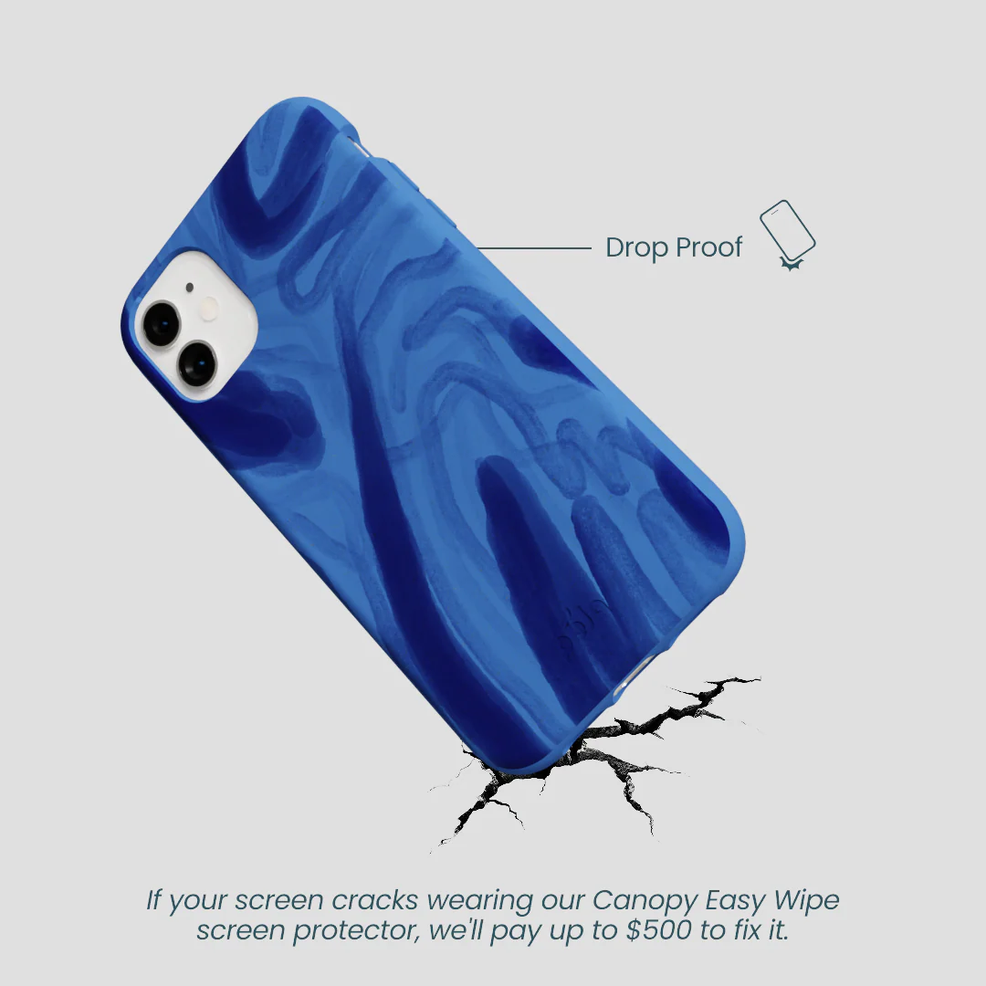 Electric Blue Blue Study iPhone 11 Case - Image 5