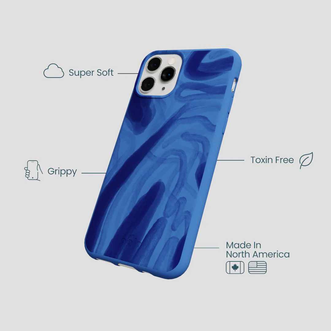 Electric Blue Blue Study iPhone 11 Pro Case - Image 4