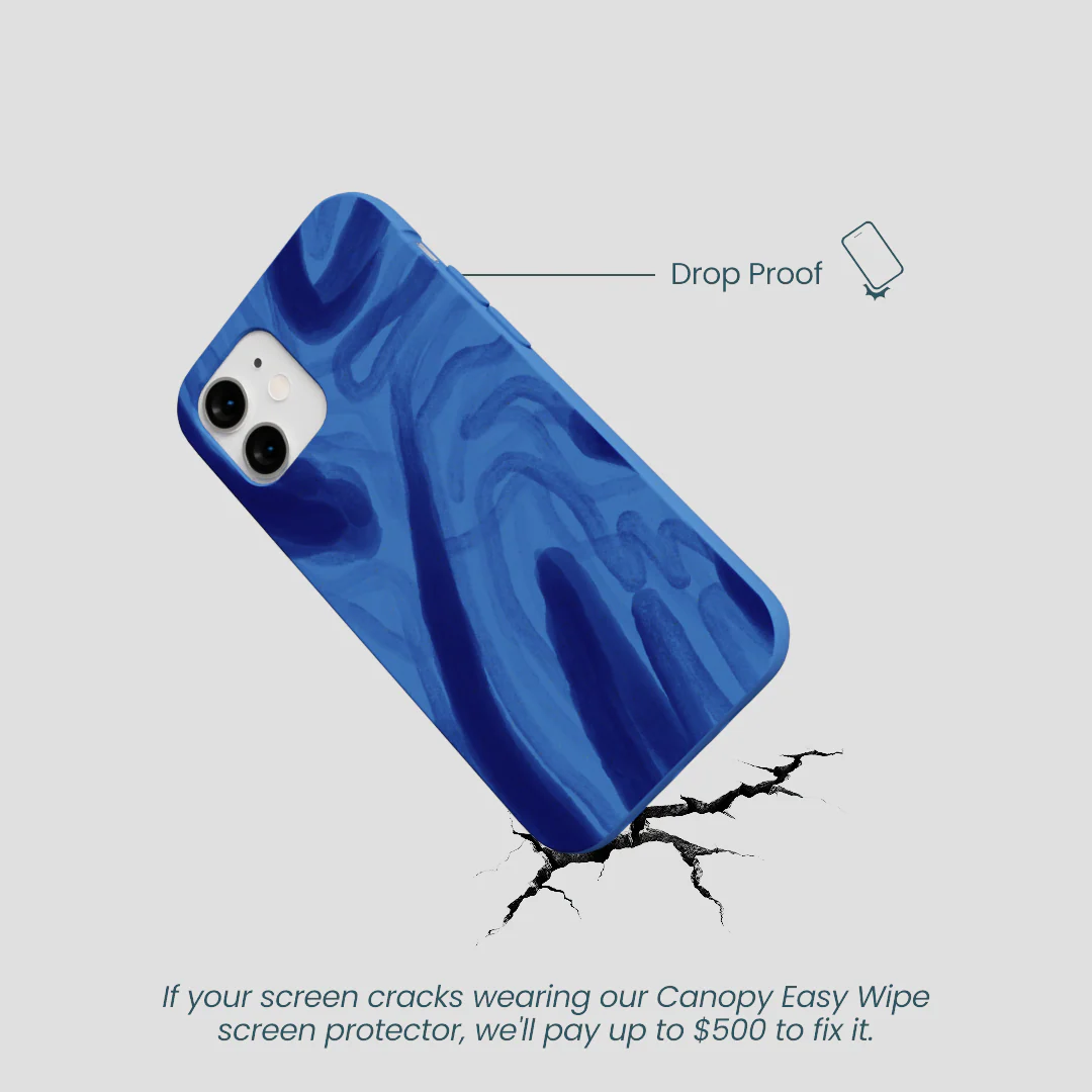 Electric Blue Blue Study iPhone 12 Mini Case - Image 5