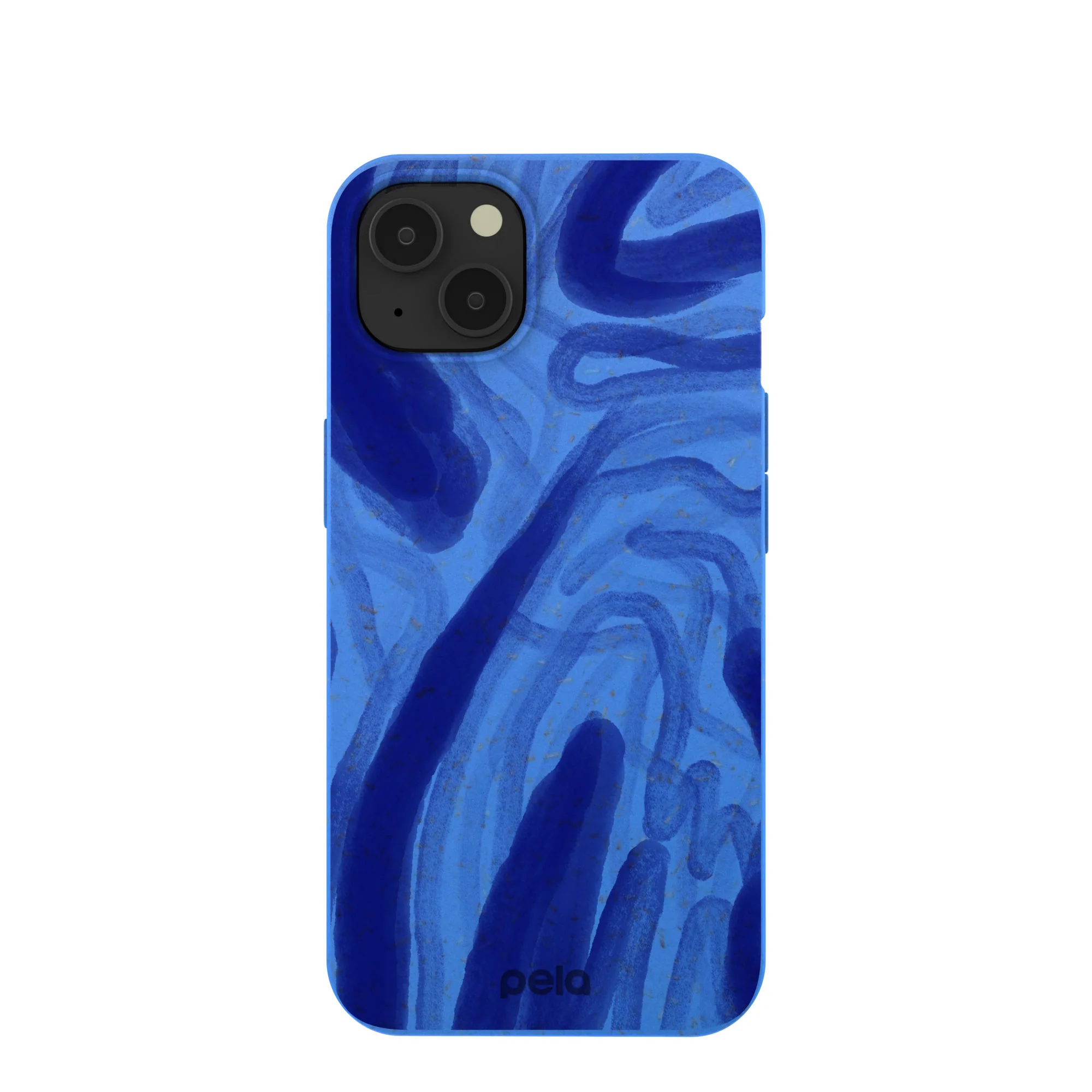 Electric Blue Blue Study iPhone 13 Case