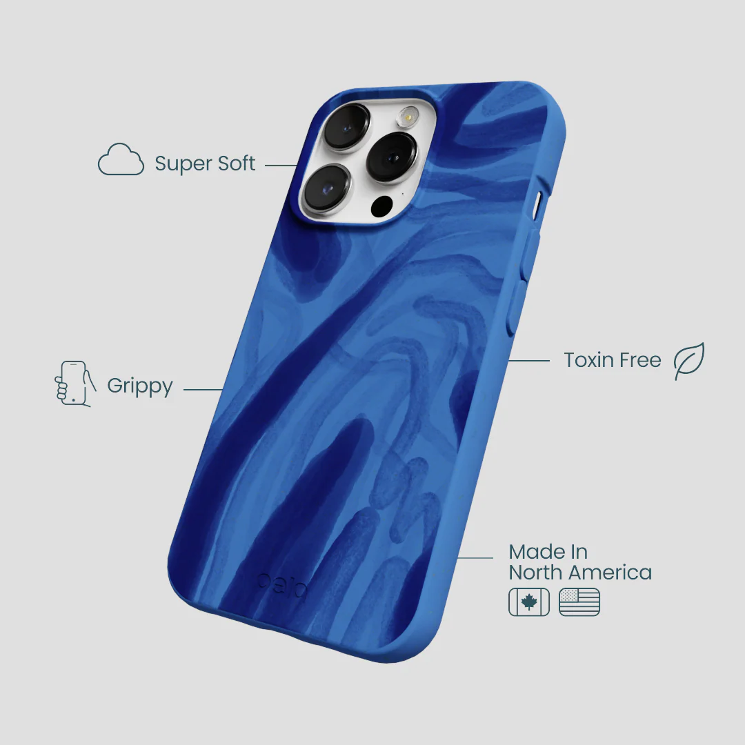 Electric Blue Blue Study iPhone 13 Pro Max Case - Image 4