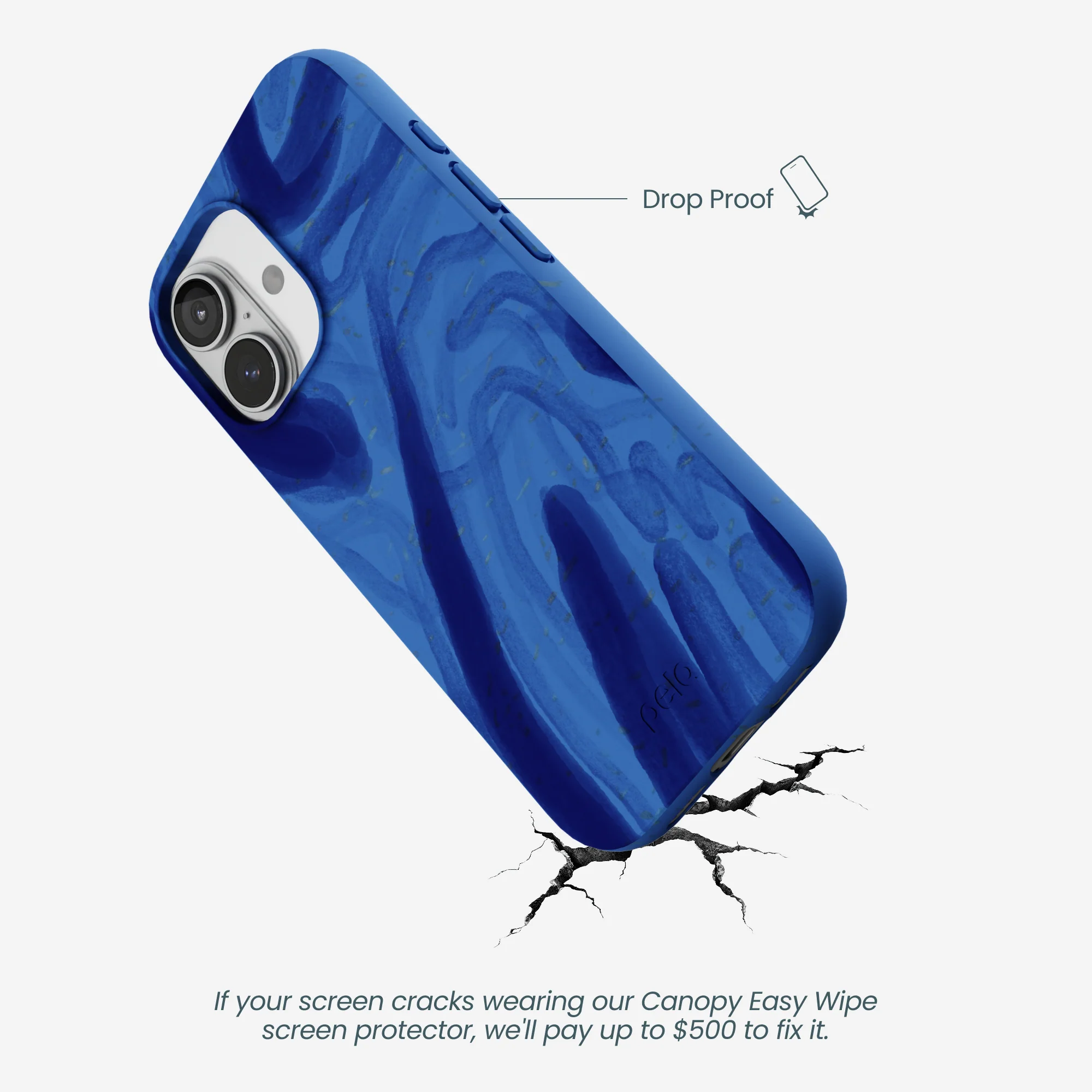 Electric Blue Blue Study iPhone 17 Case - Image 5