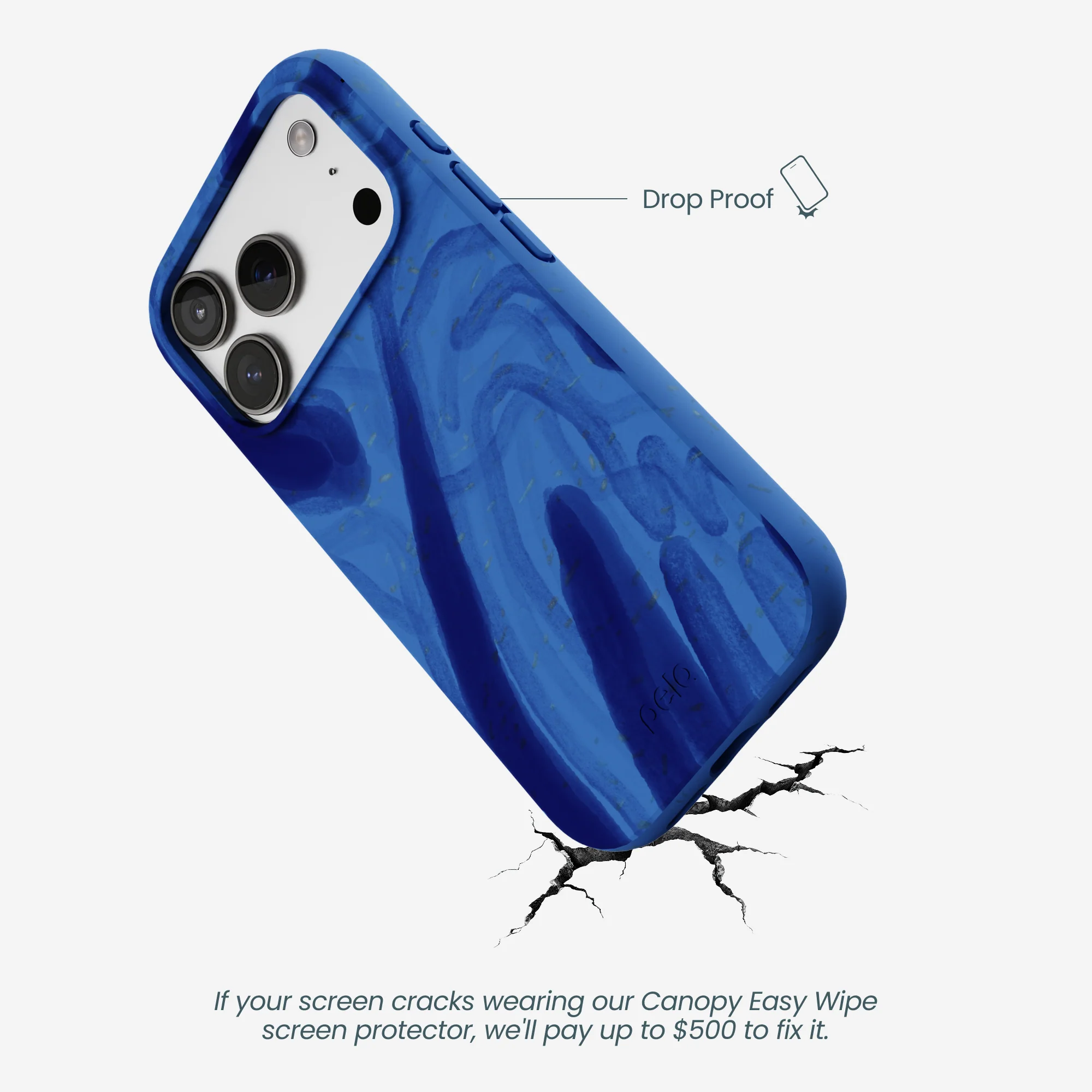 Electric Blue Blue Study iPhone 17 Pro Case - Image 5