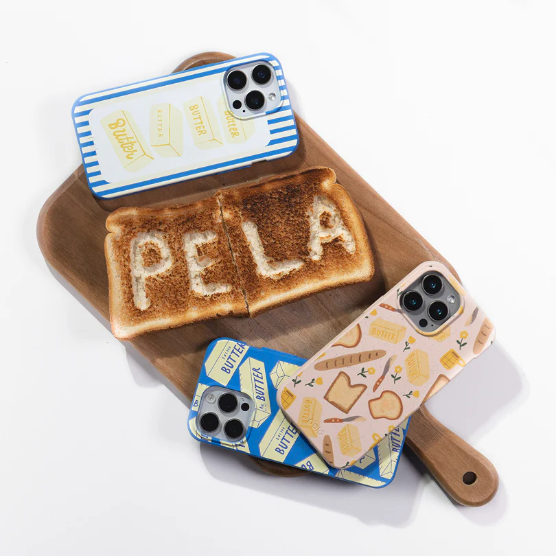 Electric Blue Butter Bars Google Pixel 8a Case - Image 10