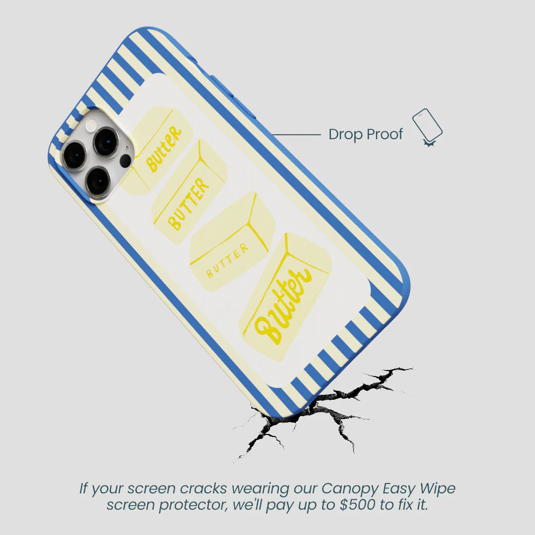 Electric Blue Butter Bars iPhone 12 Pro Max Case - Image 5