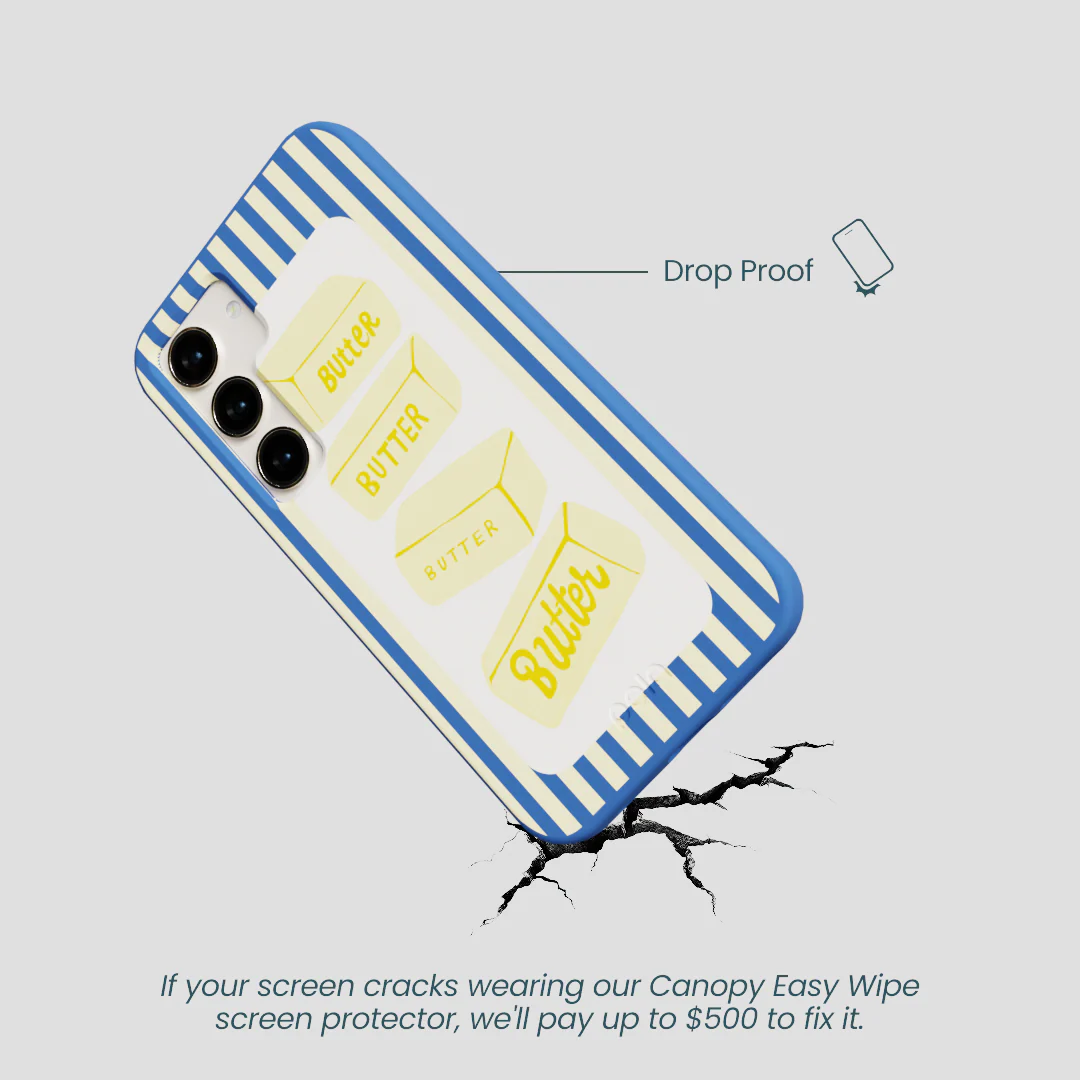 Electric Blue Butter Bars Samsung Galaxy S23 Case - Image 5