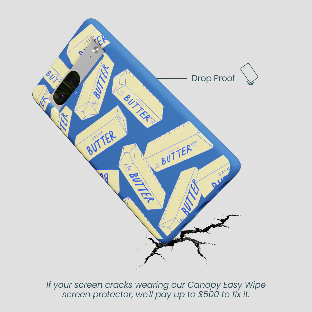 Electric Blue Butter Love Google Pixel 7 Case - Image 5