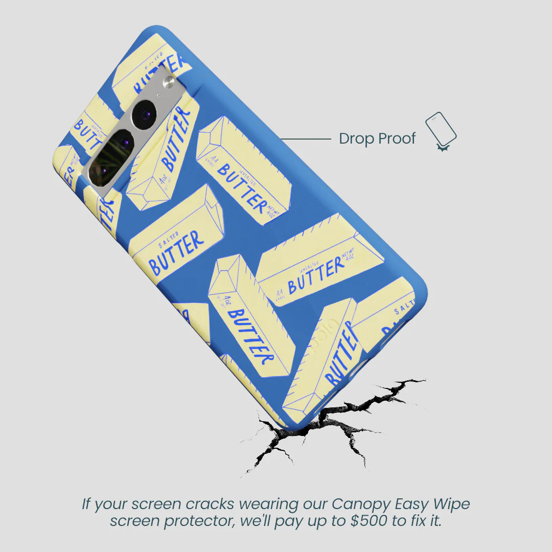 Electric Blue Butter Love Google Pixel 7 Pro Case - Image 5