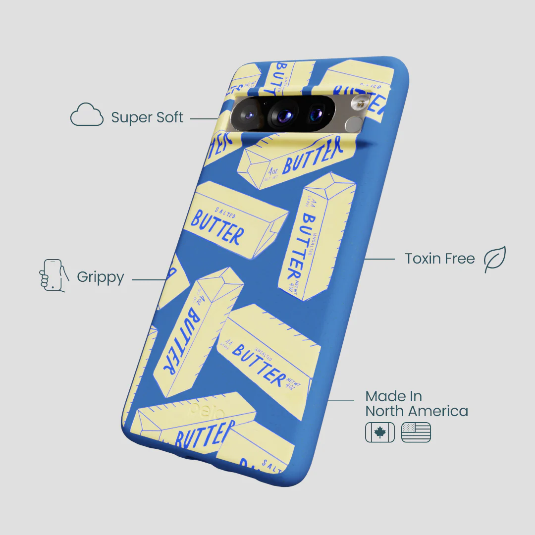 Electric Blue Butter Love Google Pixel 8 Pro Case - Image 4